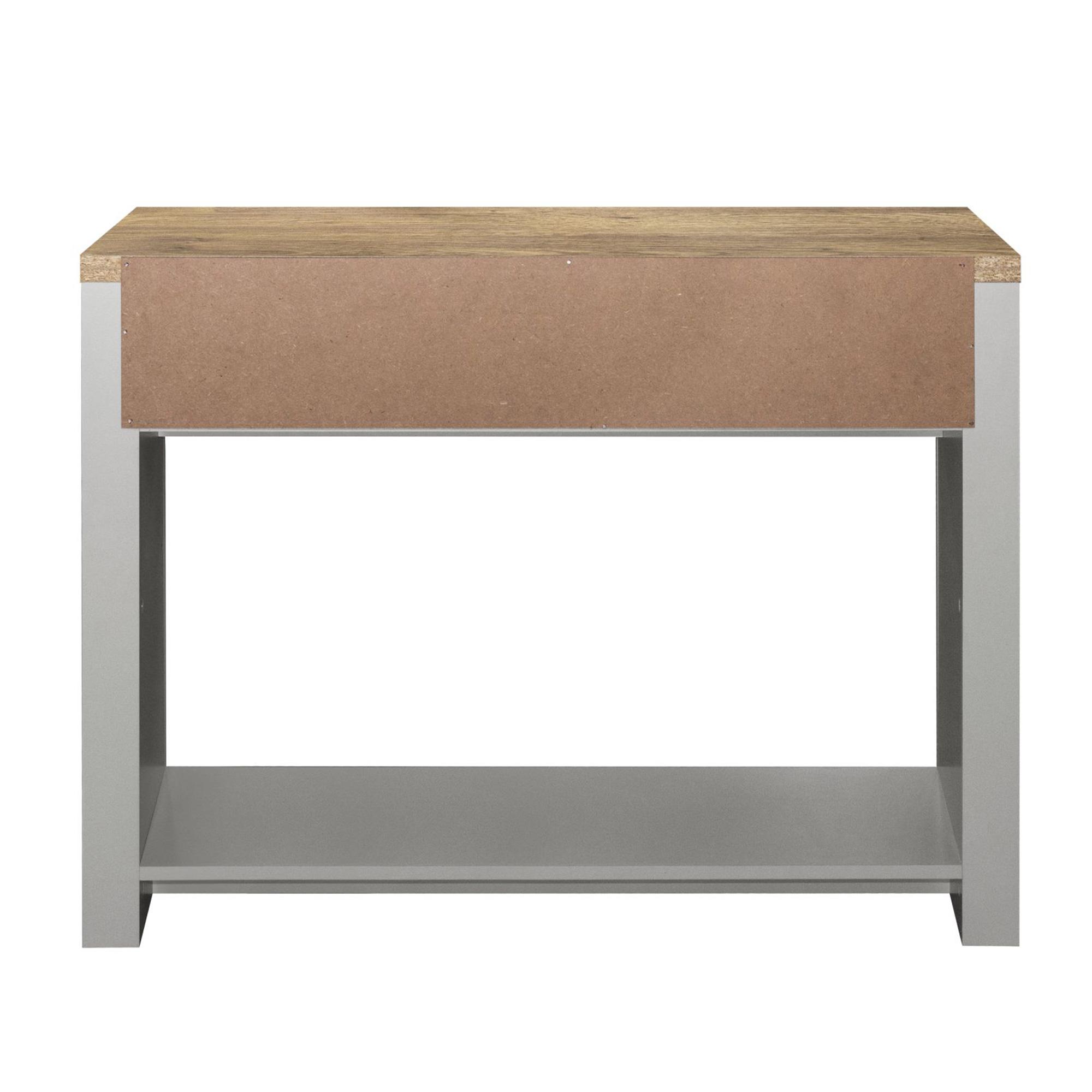 Highgate Console Table - 2 Drawer - Grey Painted