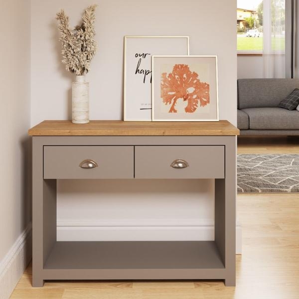Lyman 2 Drawer Console Table - Variant Available