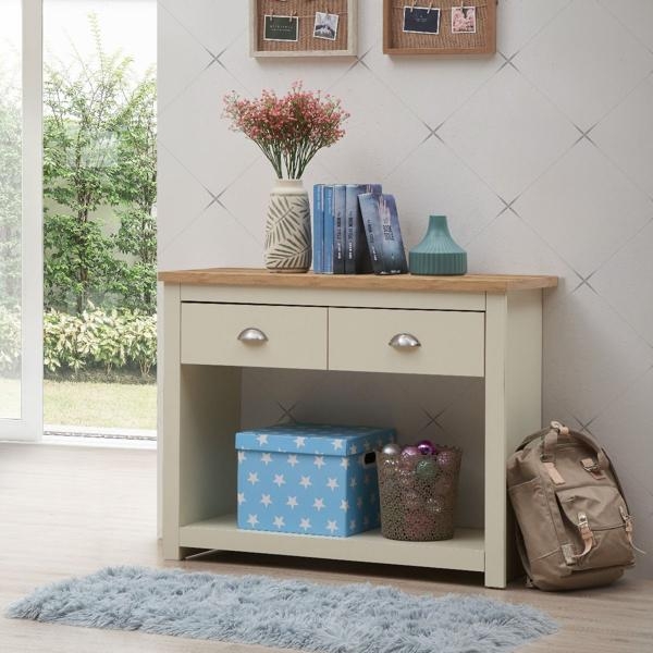 Lyman 2 Drawer Console Table - Variant Available