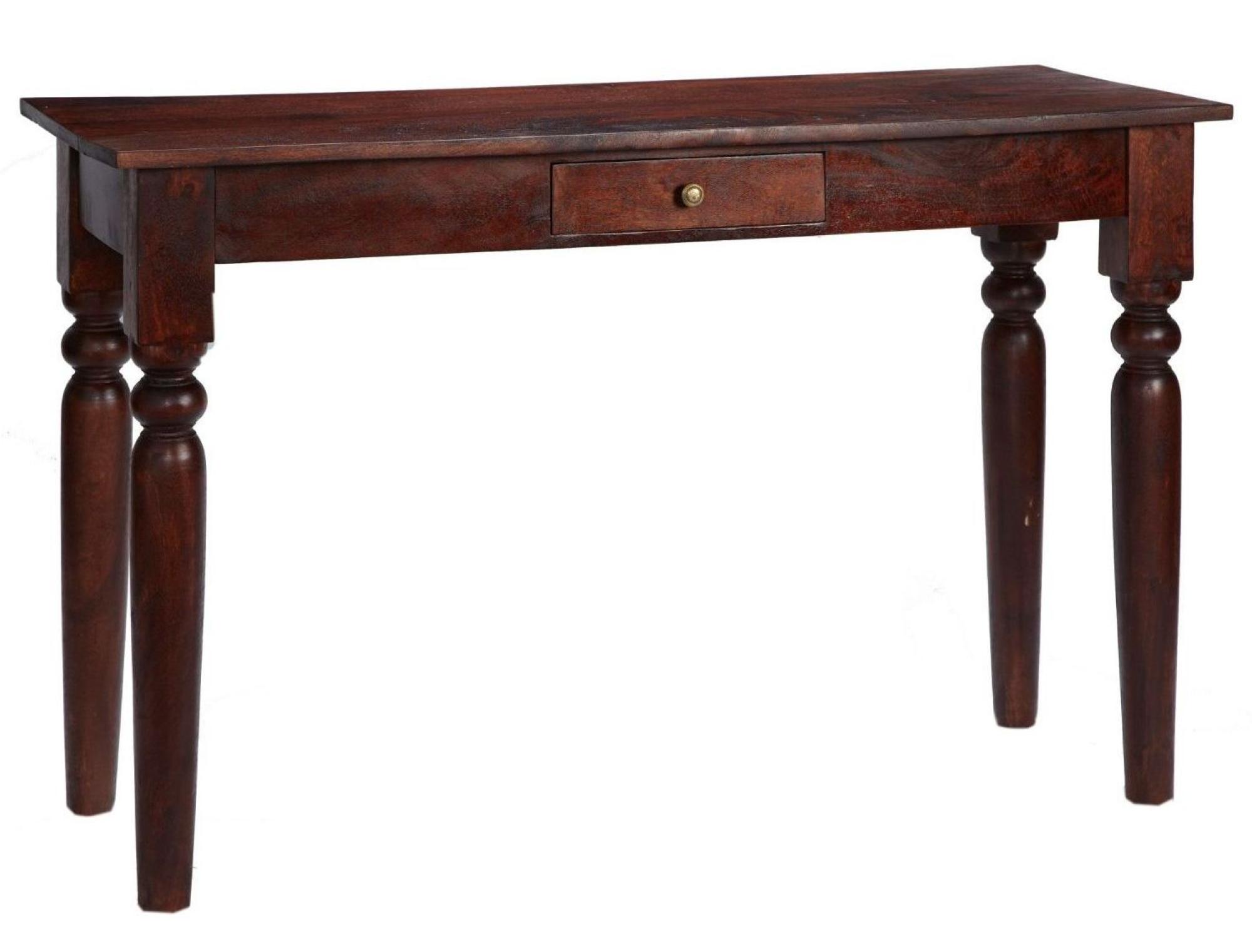 Phulera Dark Wood 1 Drawer Console Table
