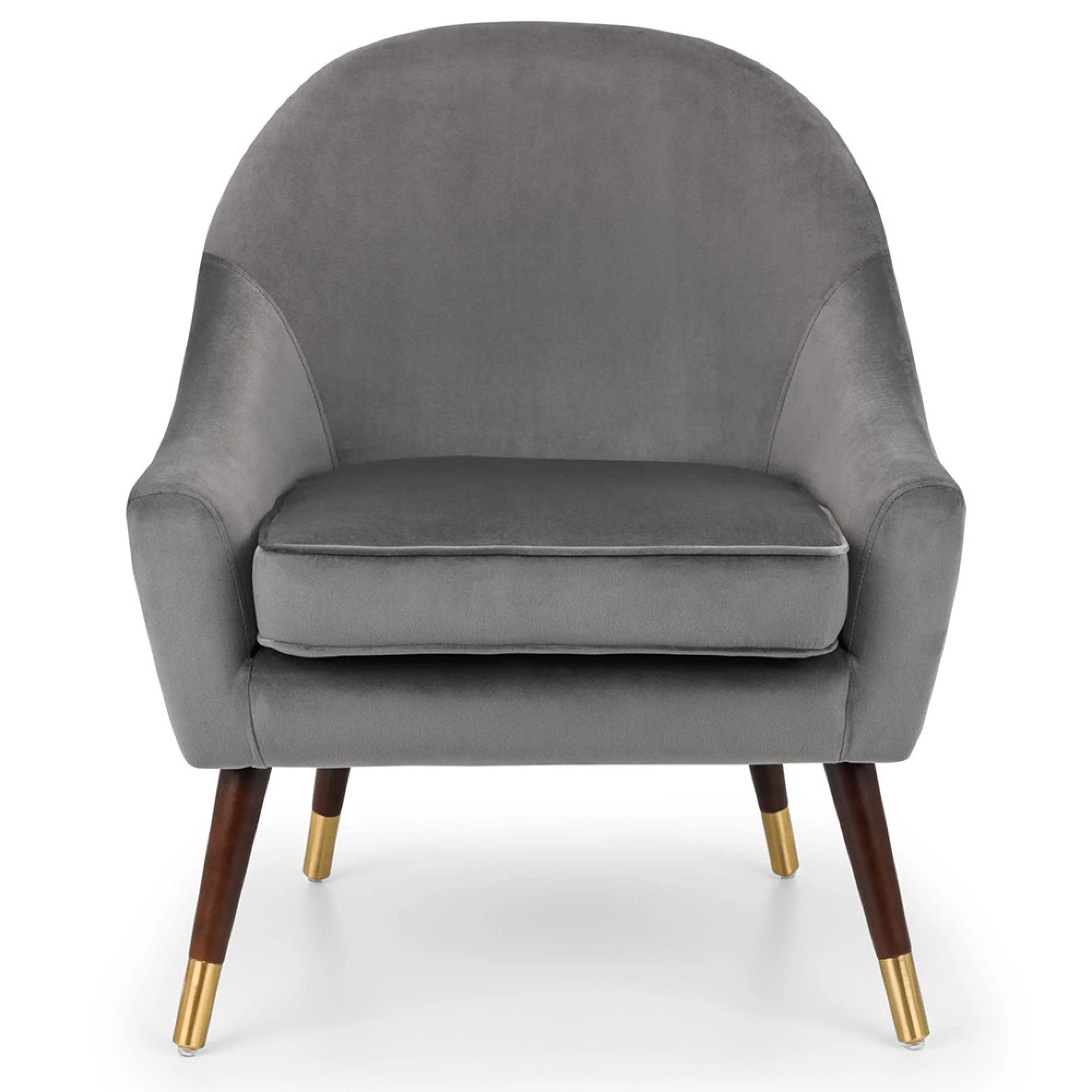 Elliot Armchair - Grey Fabric
