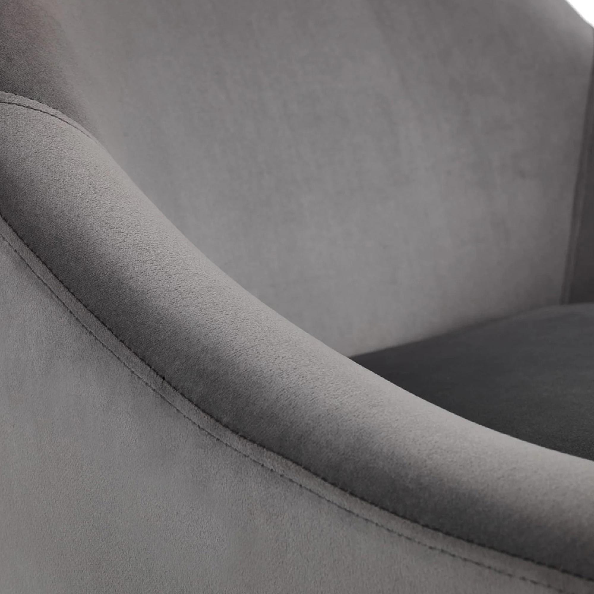 Elliot Armchair - Grey Fabric