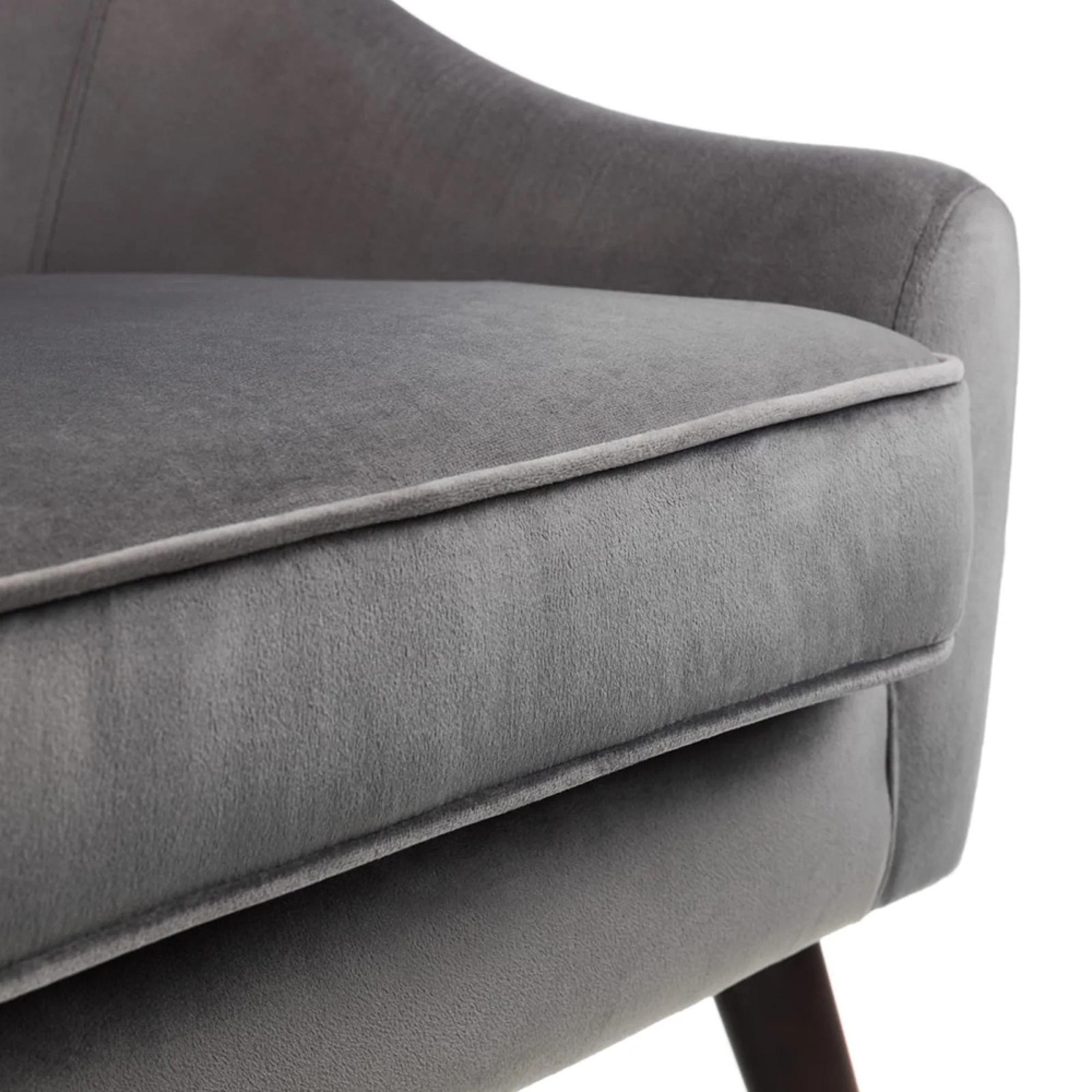 Elliot Armchair - Grey Fabric