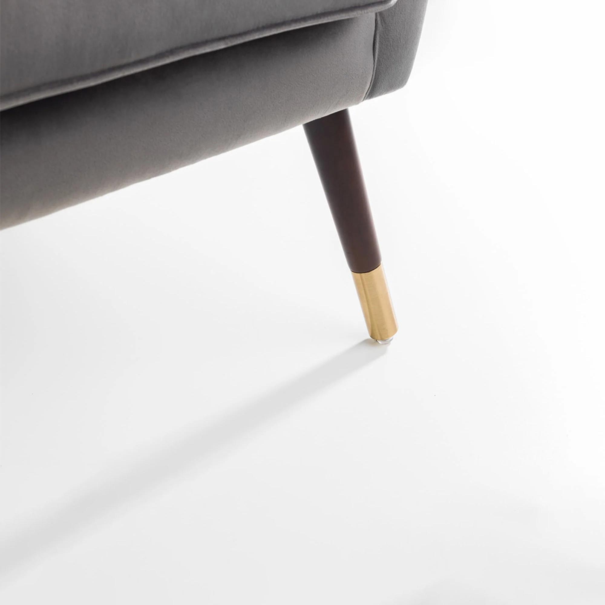 Elliot Armchair - Grey Fabric