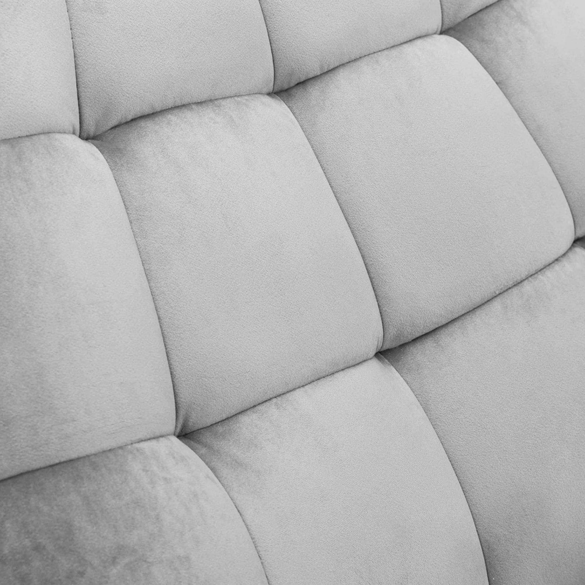 Lucerne Accent Chair - Grey Fabric