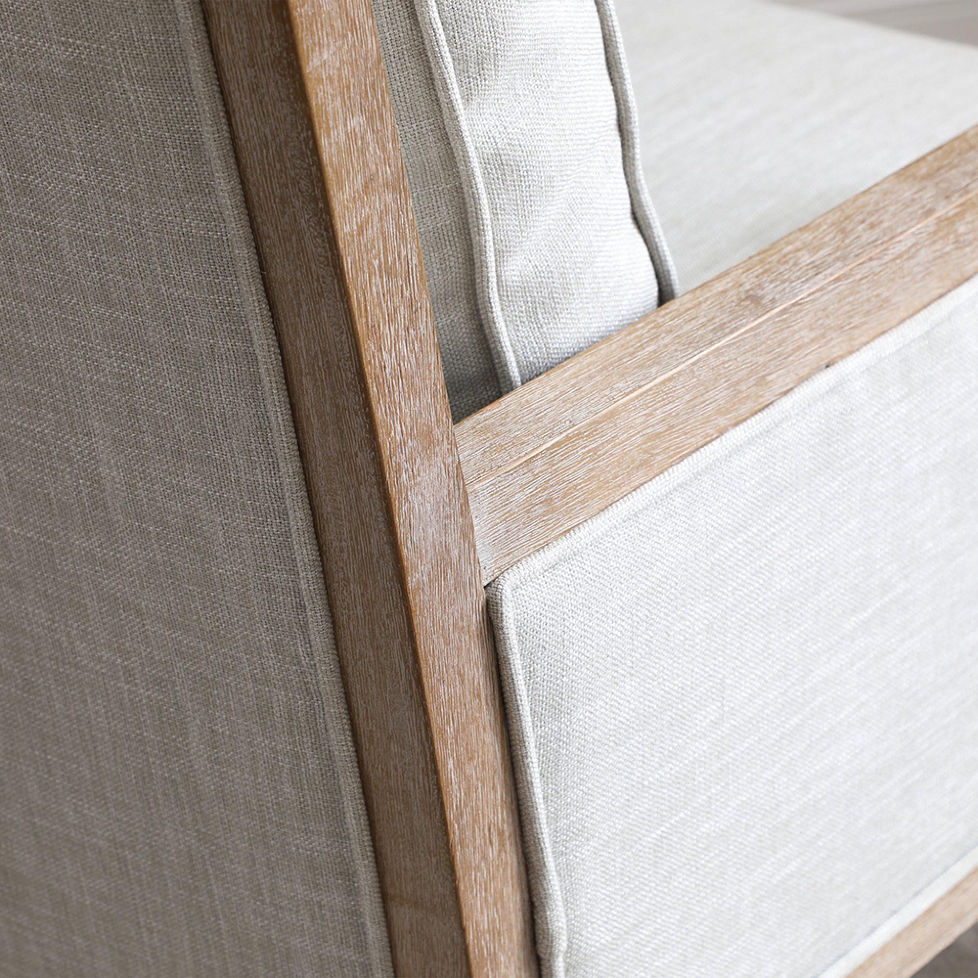 Beatrice Armchair - Grey Fabric