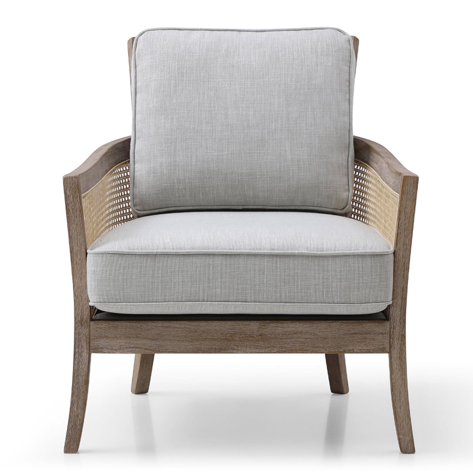 Cecilia Armchair - Grey Fabric