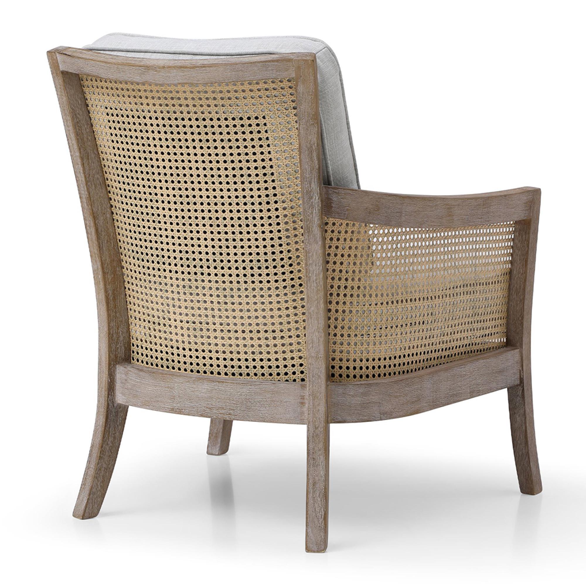 Cecilia Armchair - Grey Fabric