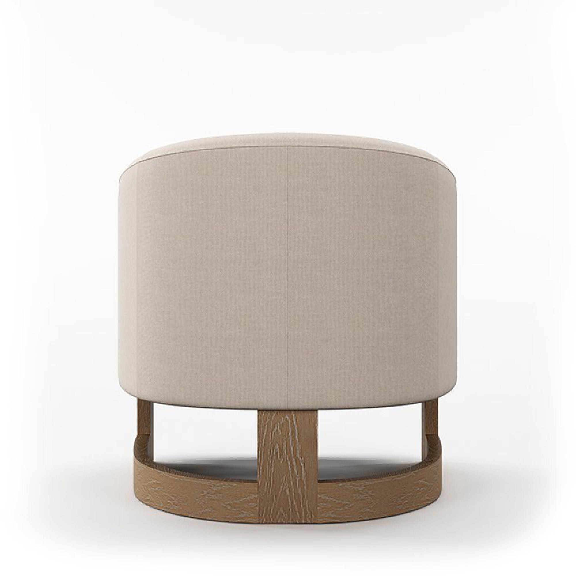 Lennox Tub Chair - Natural Fabric