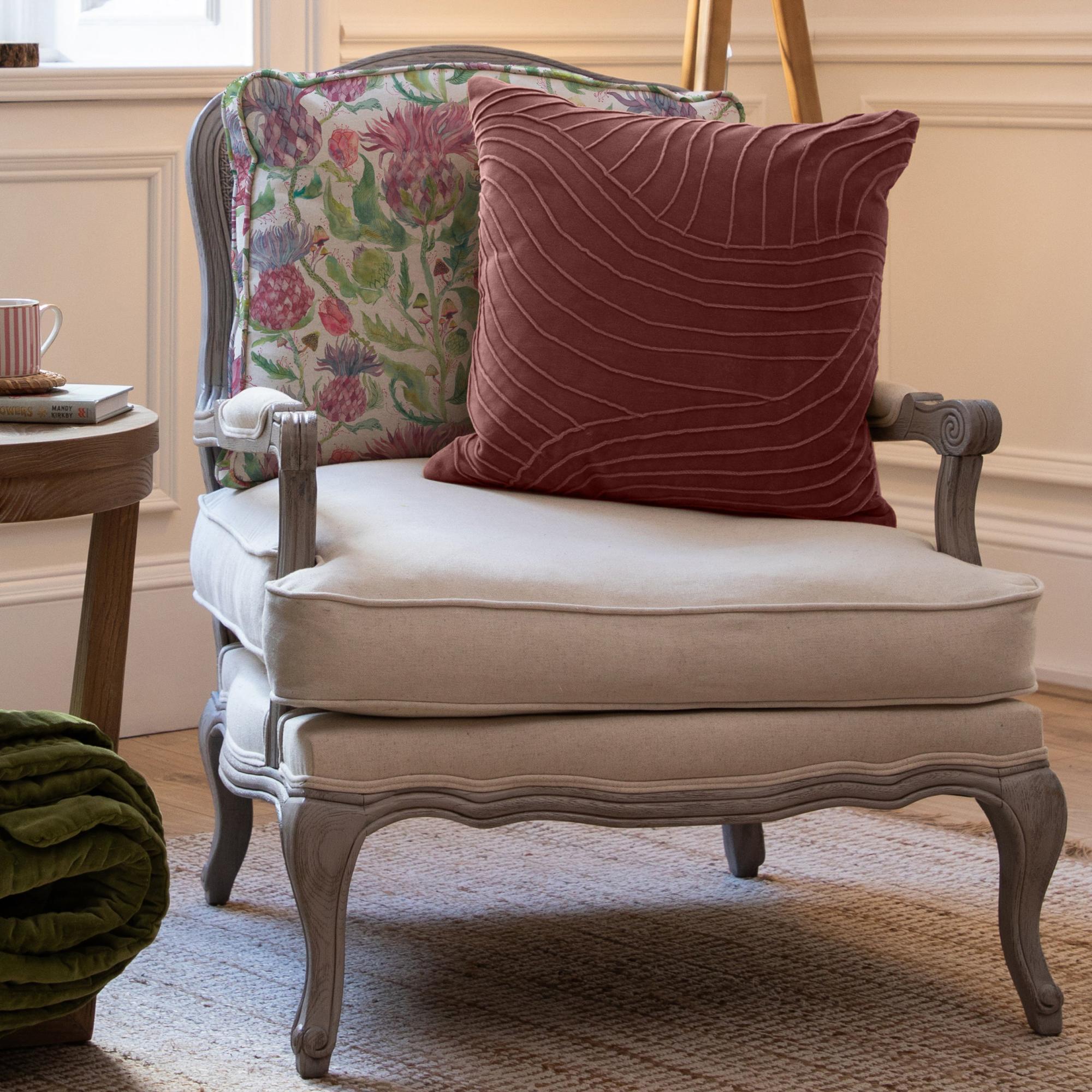 Fairytale Florence Armchair - Stone and Dawn Bristles - Printed