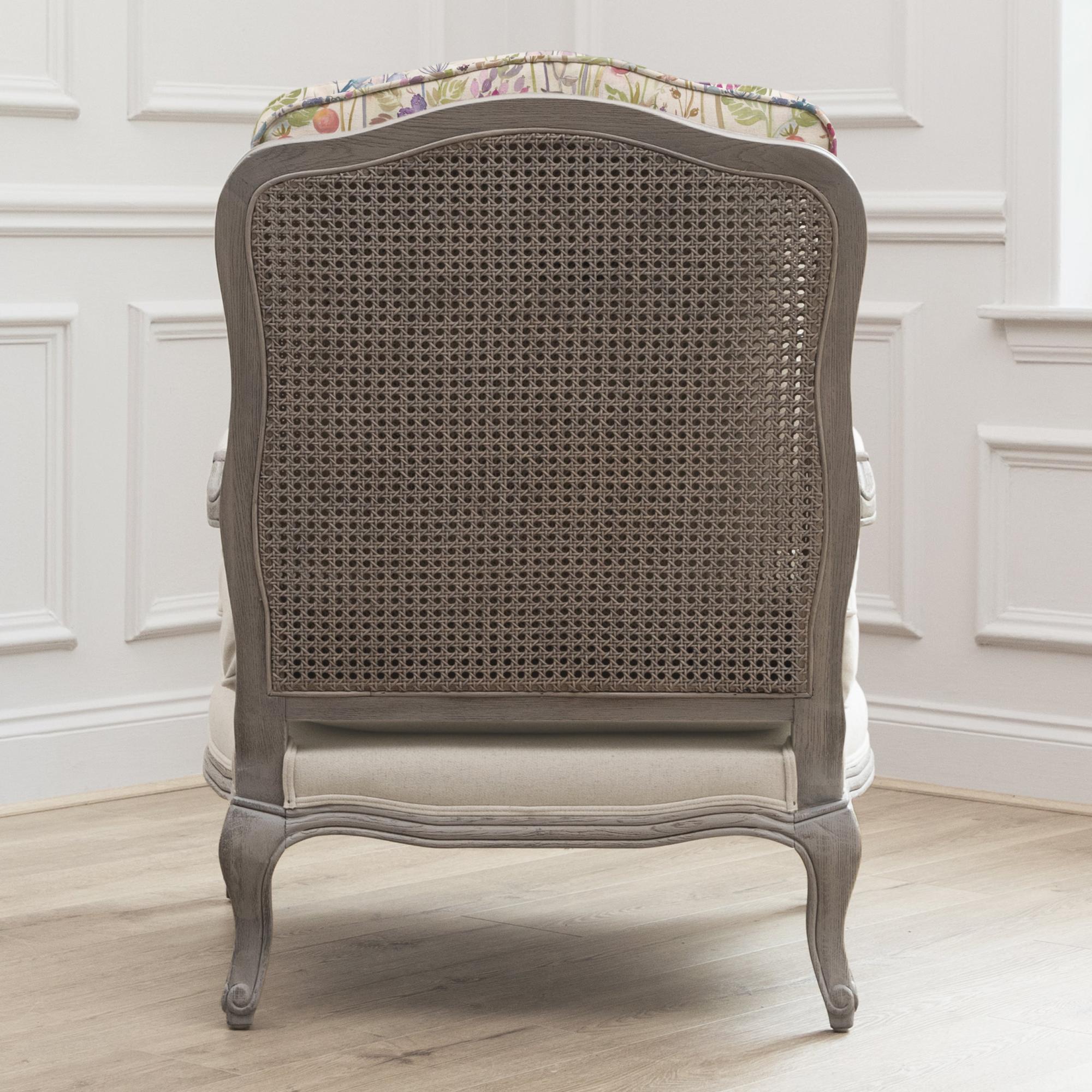 Hedgerow Florence Armchair - Stone and Lotus - Printed
