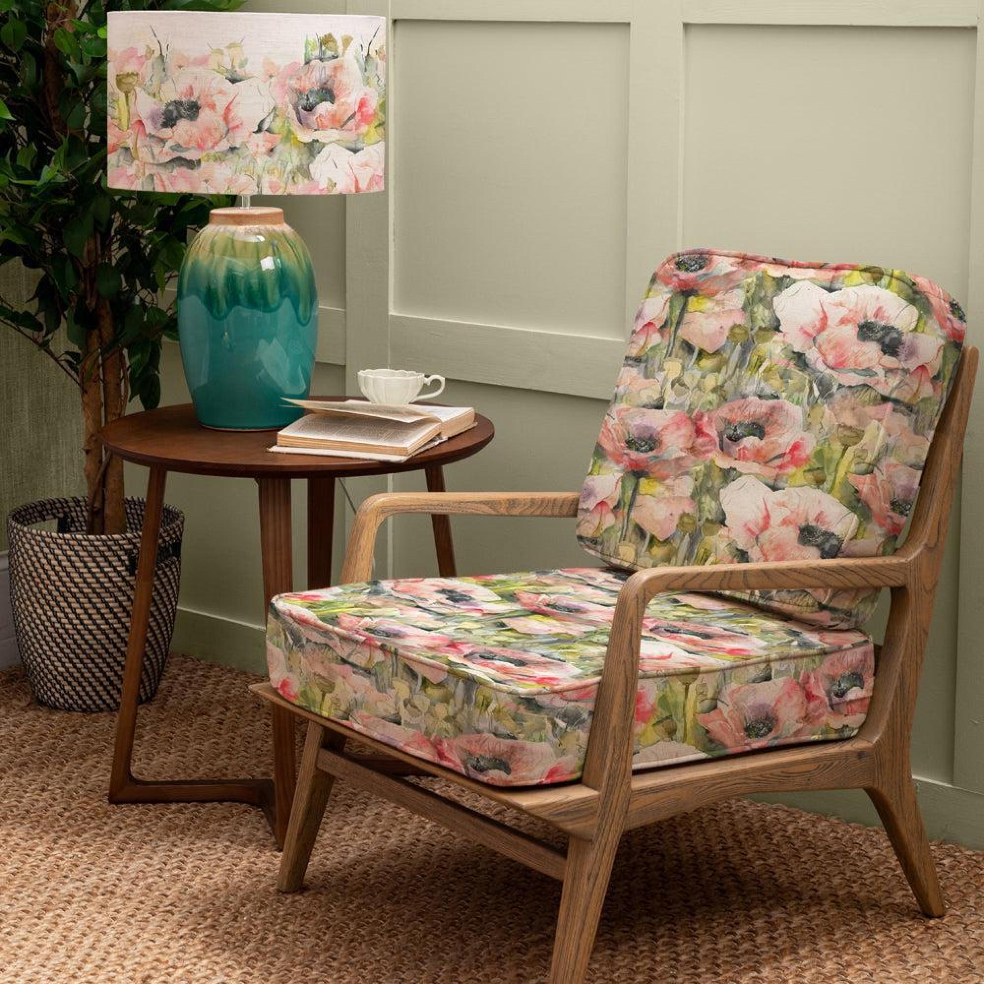 Papavera Idris Armchair - Sweetpea