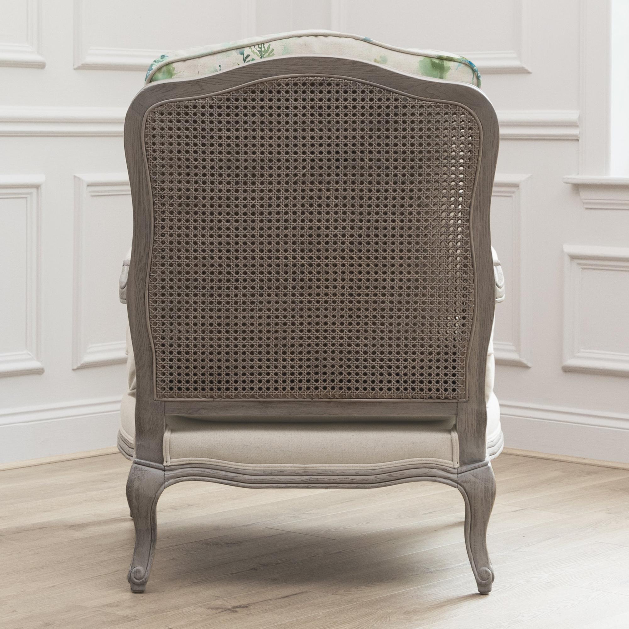Wilderness Florence Armchair - Stone and Topaz - Printed