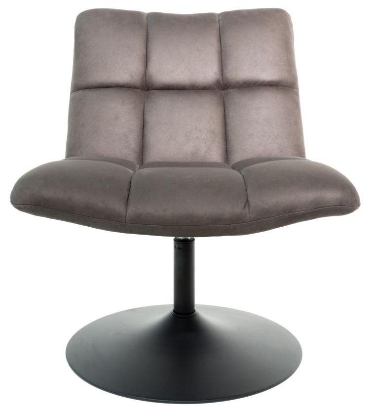 Yerevan Grey Fabric Swivel Chair