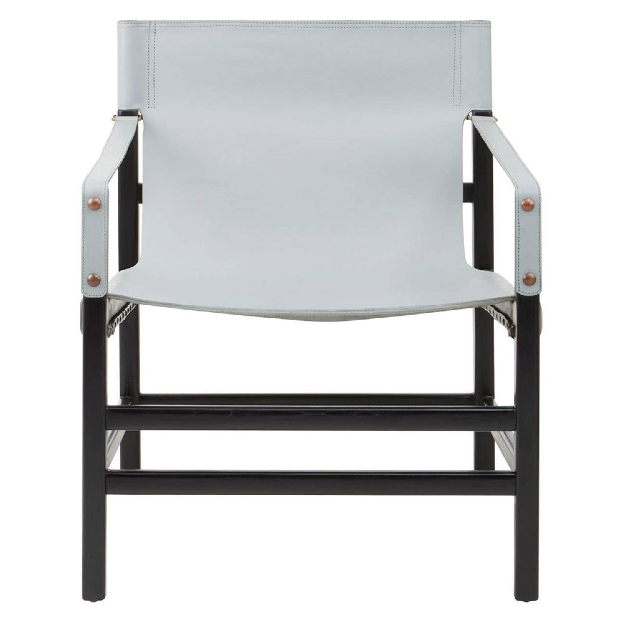 Kendari Armchair - Grey Leather