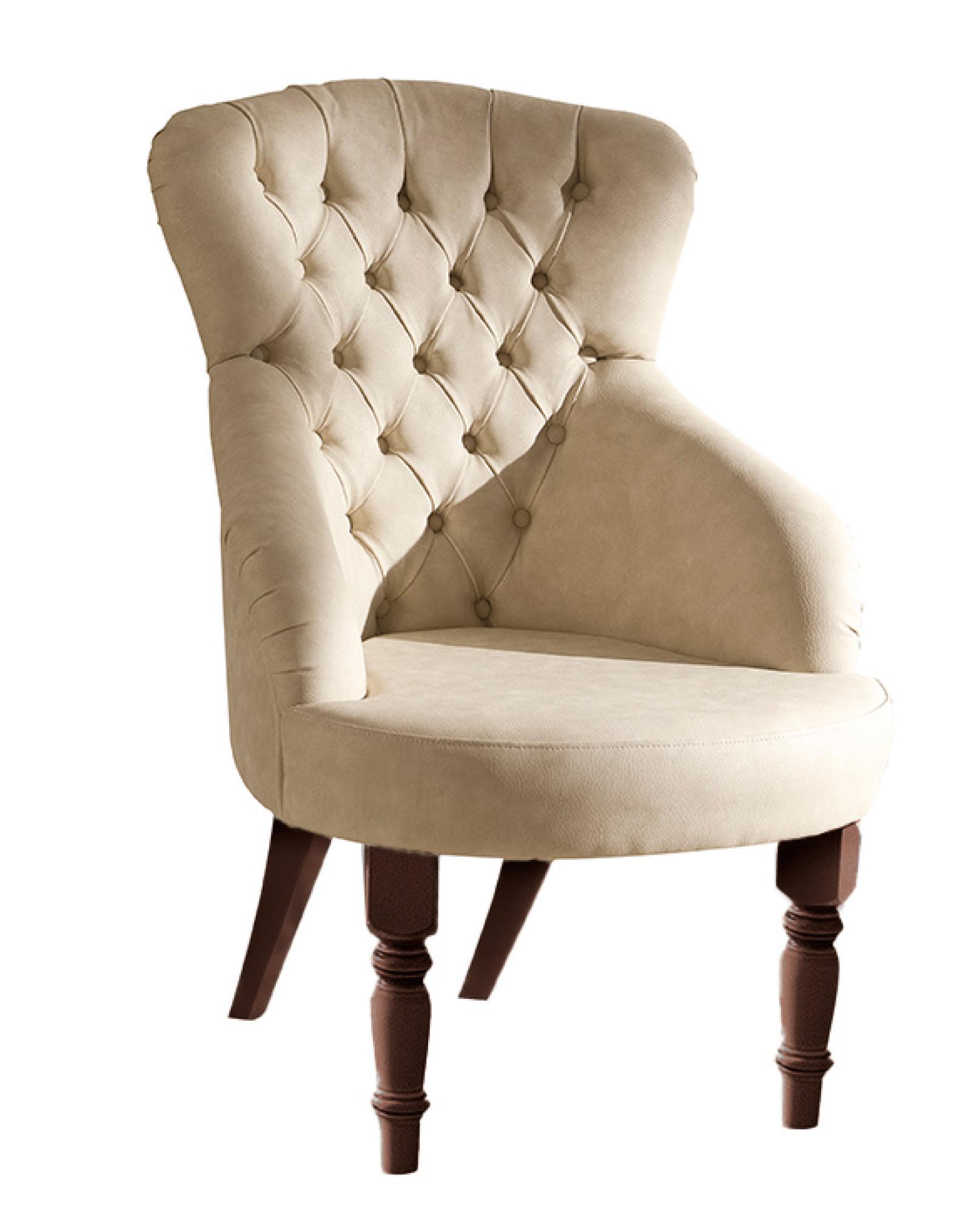 Giotto Armchair - Fabric - Walnut