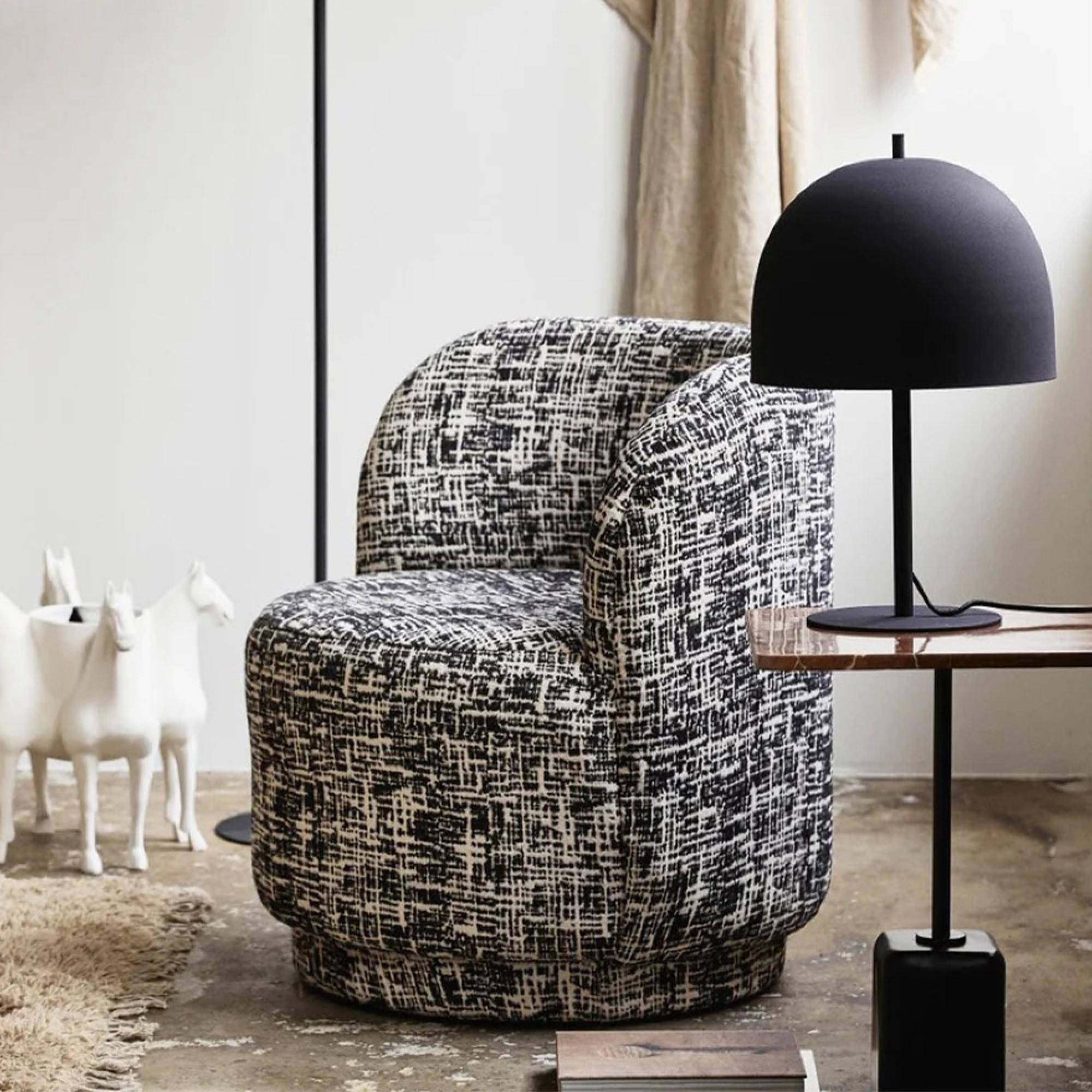 Bomu Lounge Chair - Fabric