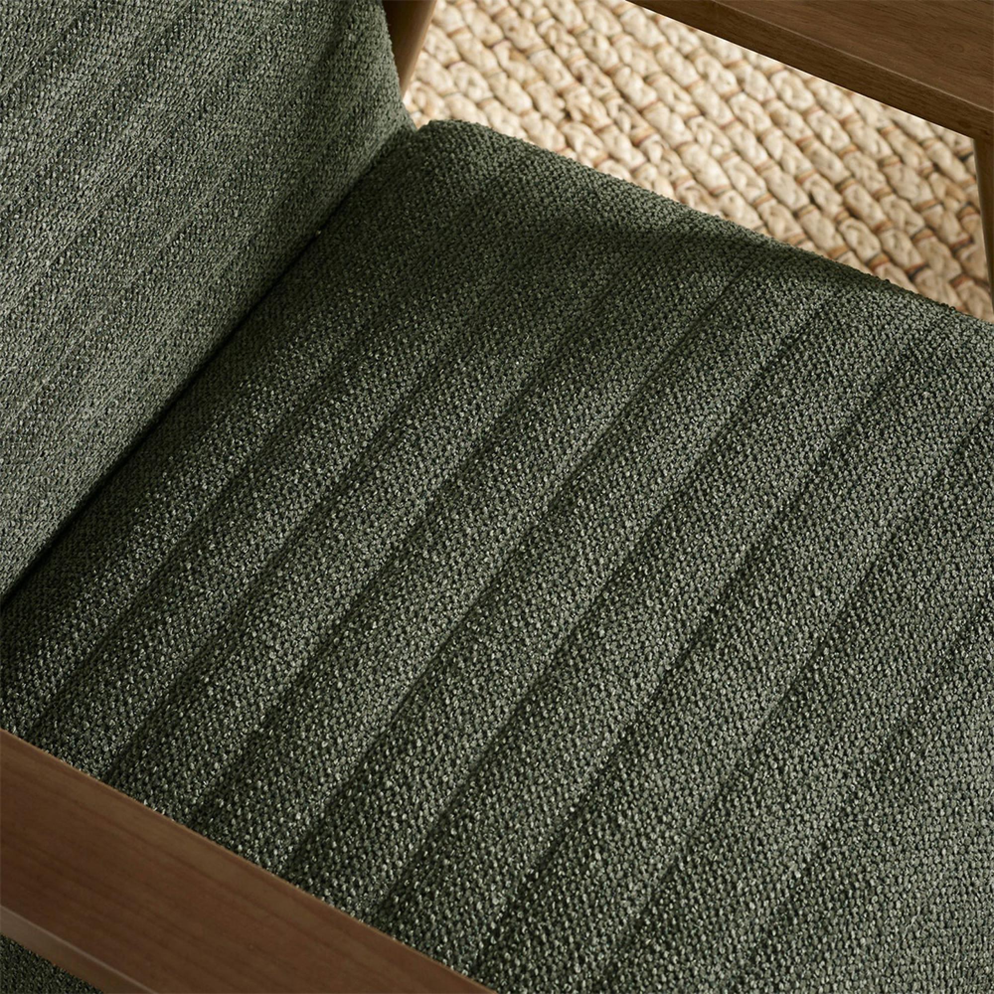 Ivy Armchair - Olive Fabric