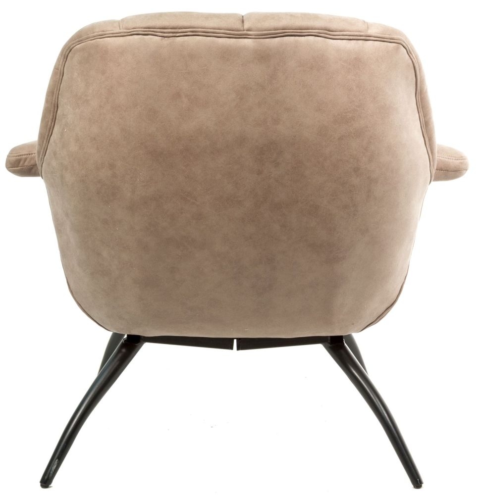 Amalfi Accent Chair - Fabric - Natural
