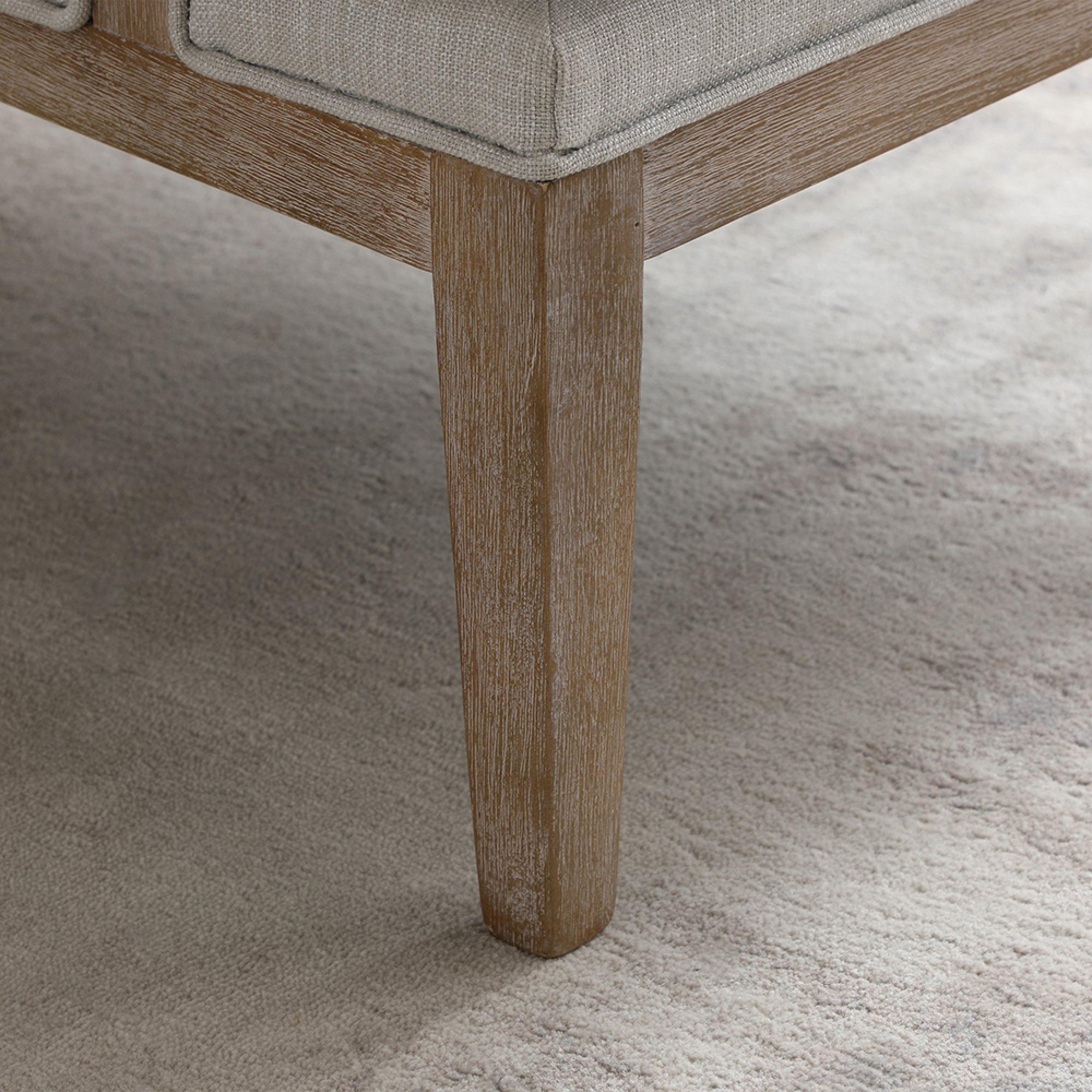 Beatrice Armchair - Grey Fabric