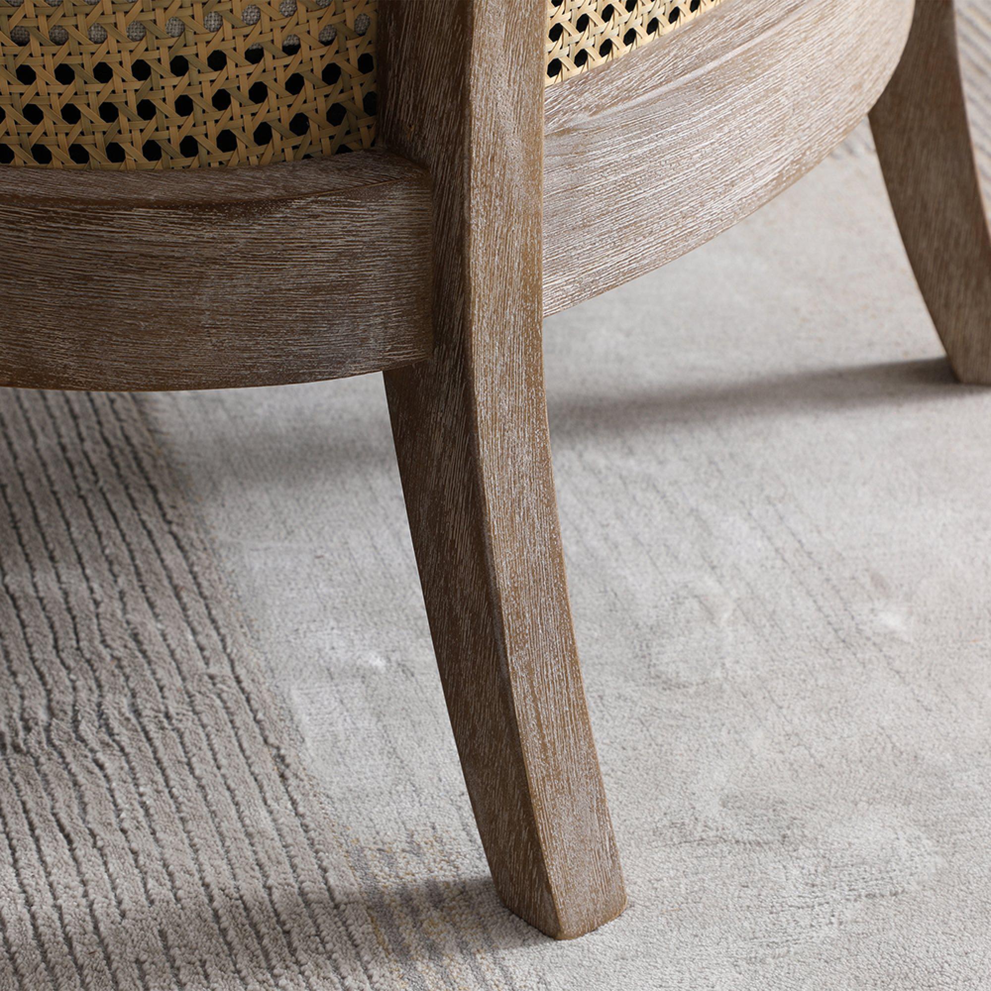 Cecilia Armchair - Grey Fabric