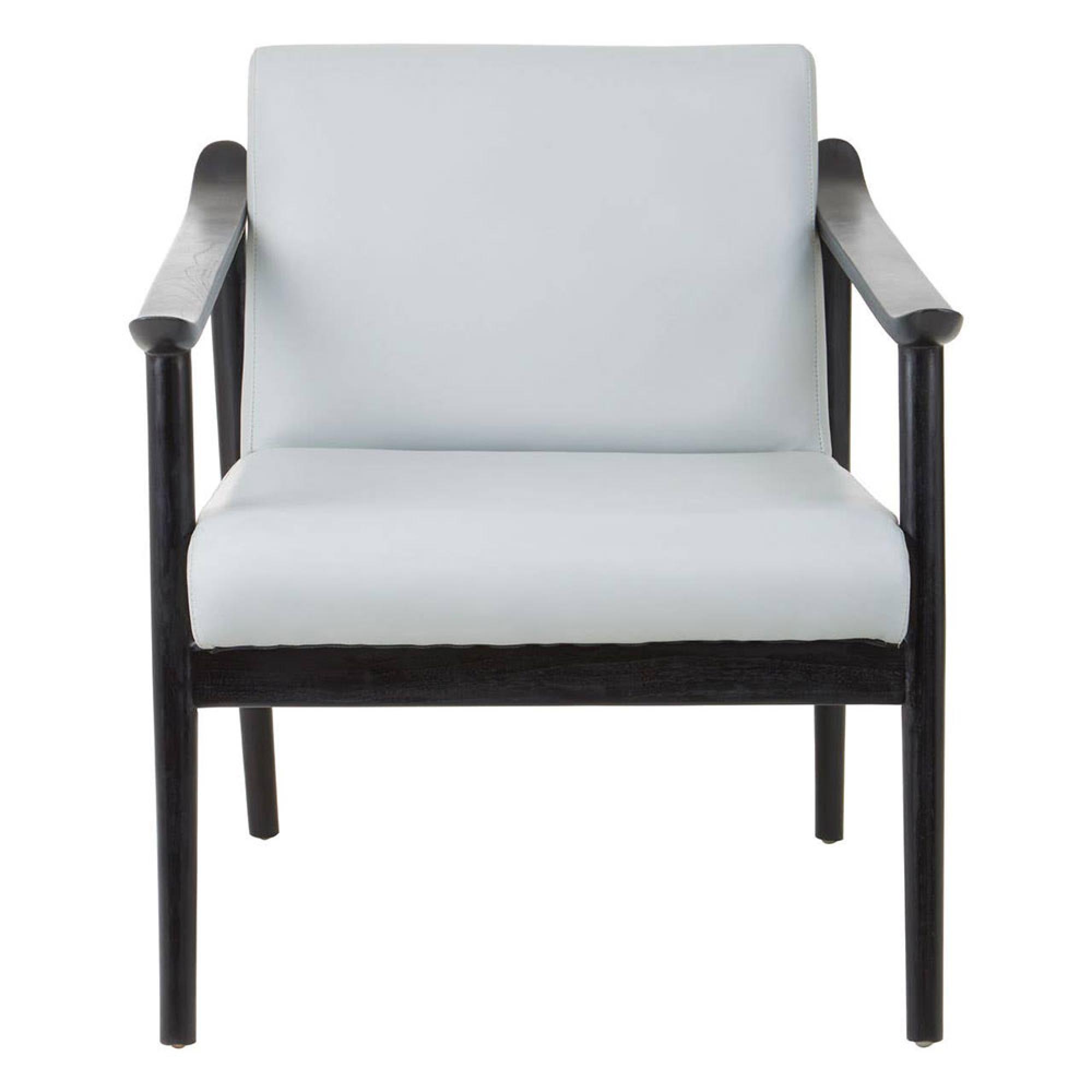 Kendari Lounge Chair - Grey Leather