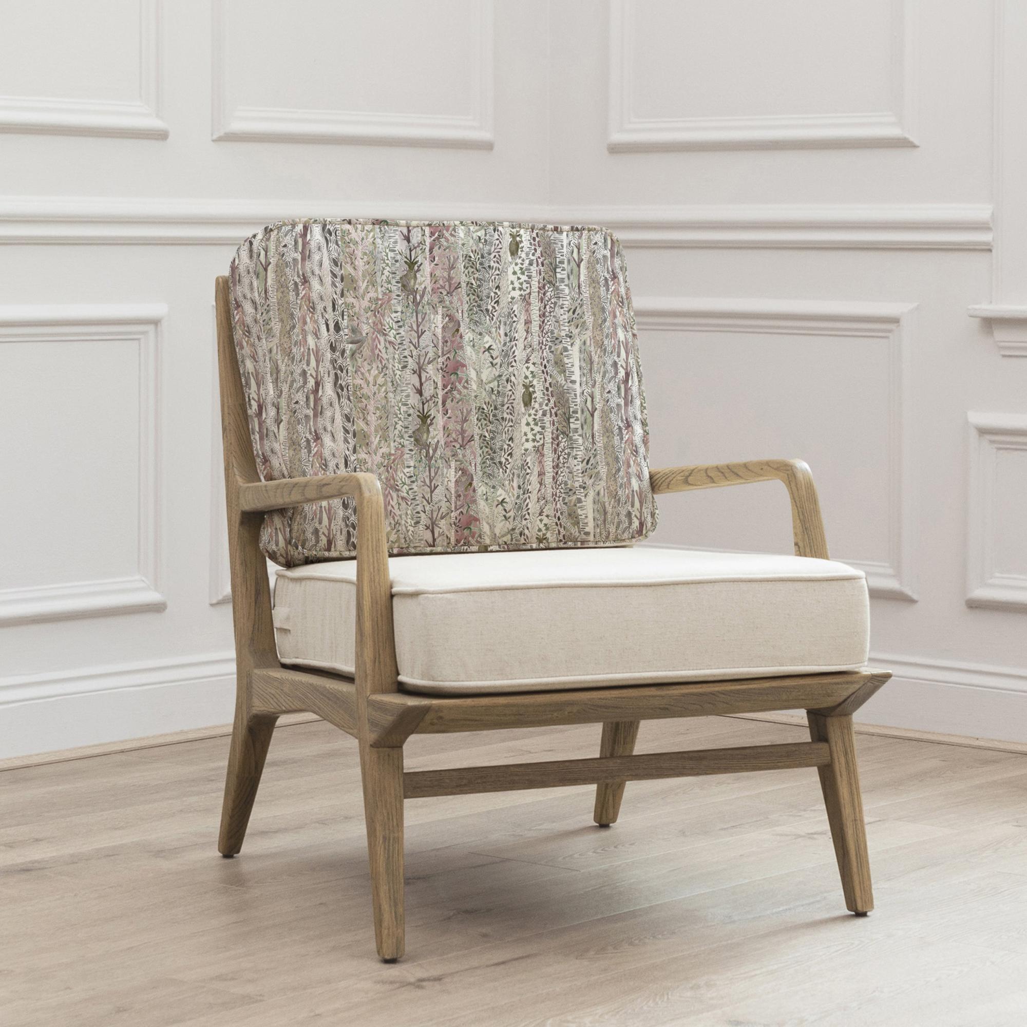 Whimsical Idris Armchair - Tale Willow - Printed