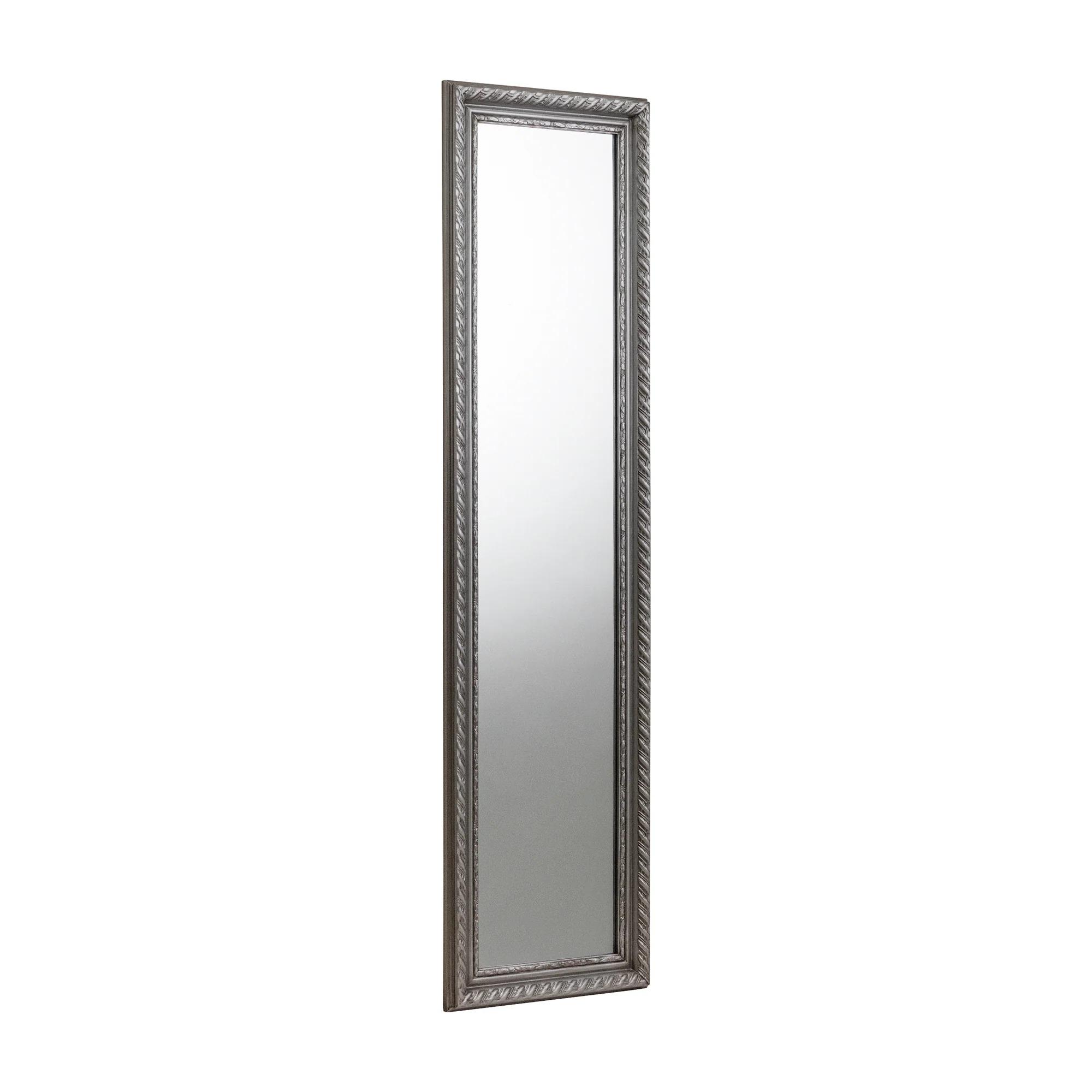Allegro Leaner Mirror - Rectangular - Pewter
