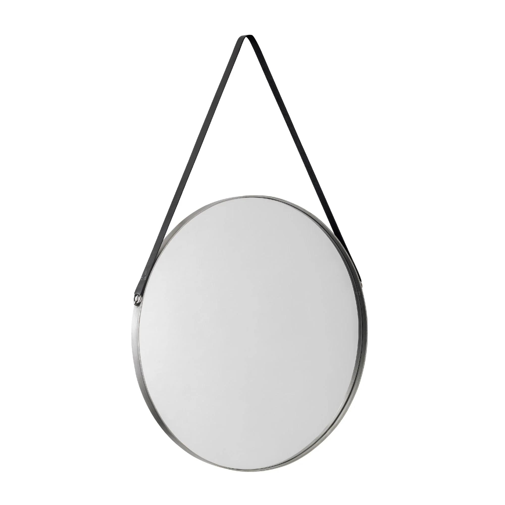 Opera Hanging Mirror - Round - Silver