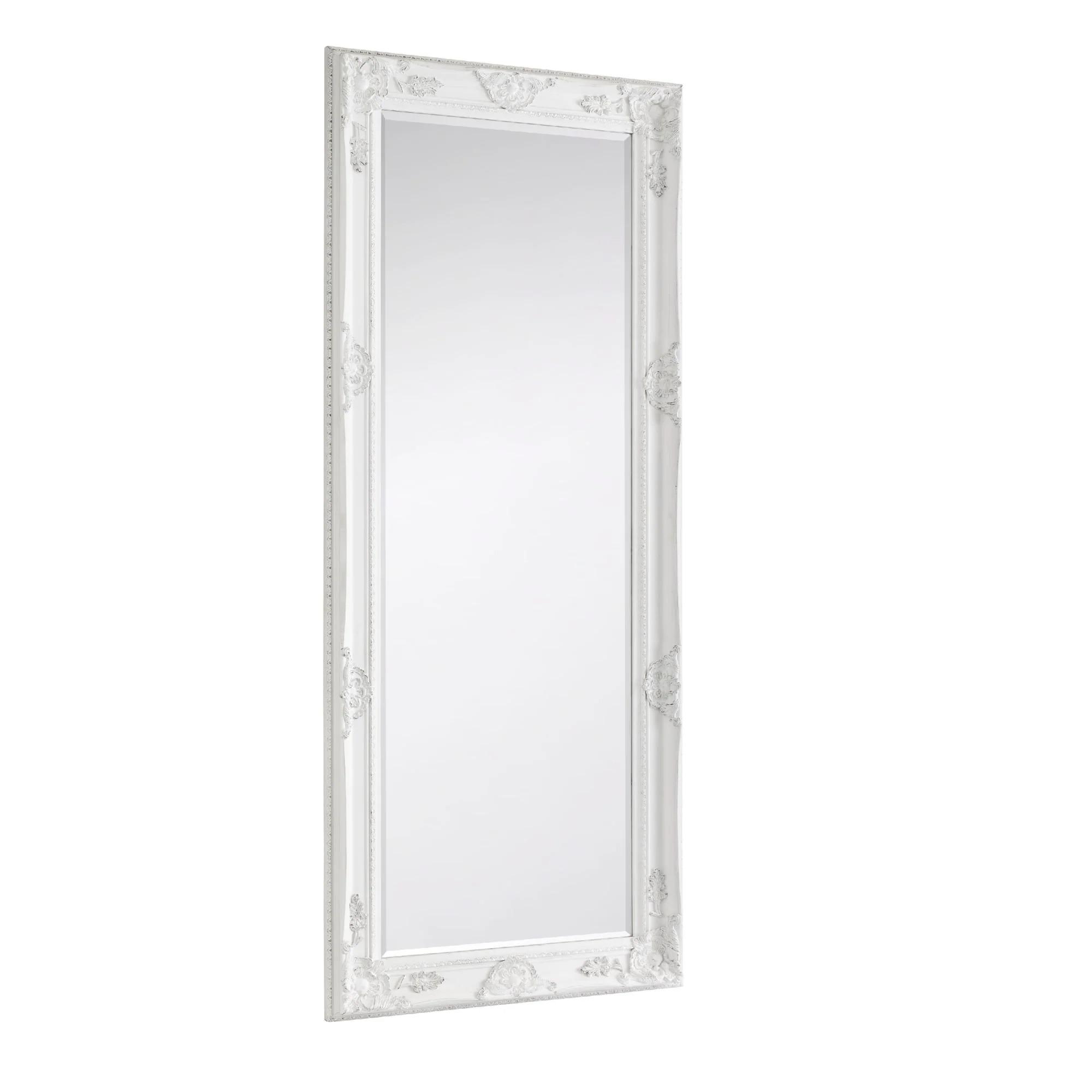 Palais Tall Leaner Mirror - Rectangular - White