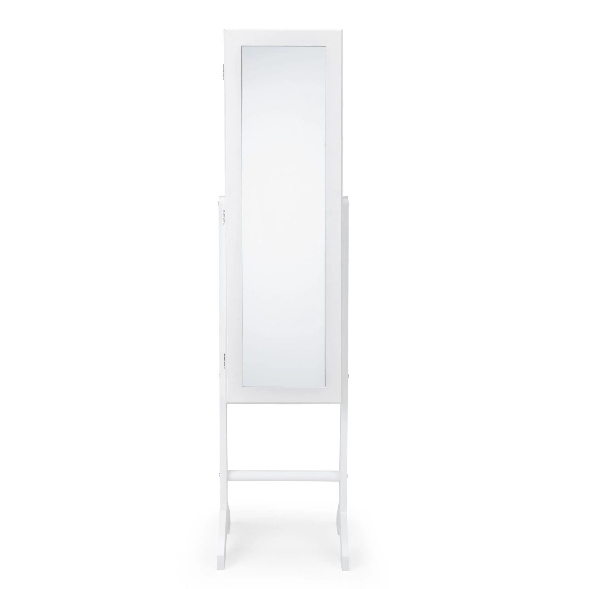 Prima Jewellery Mirror - 1 Door - White