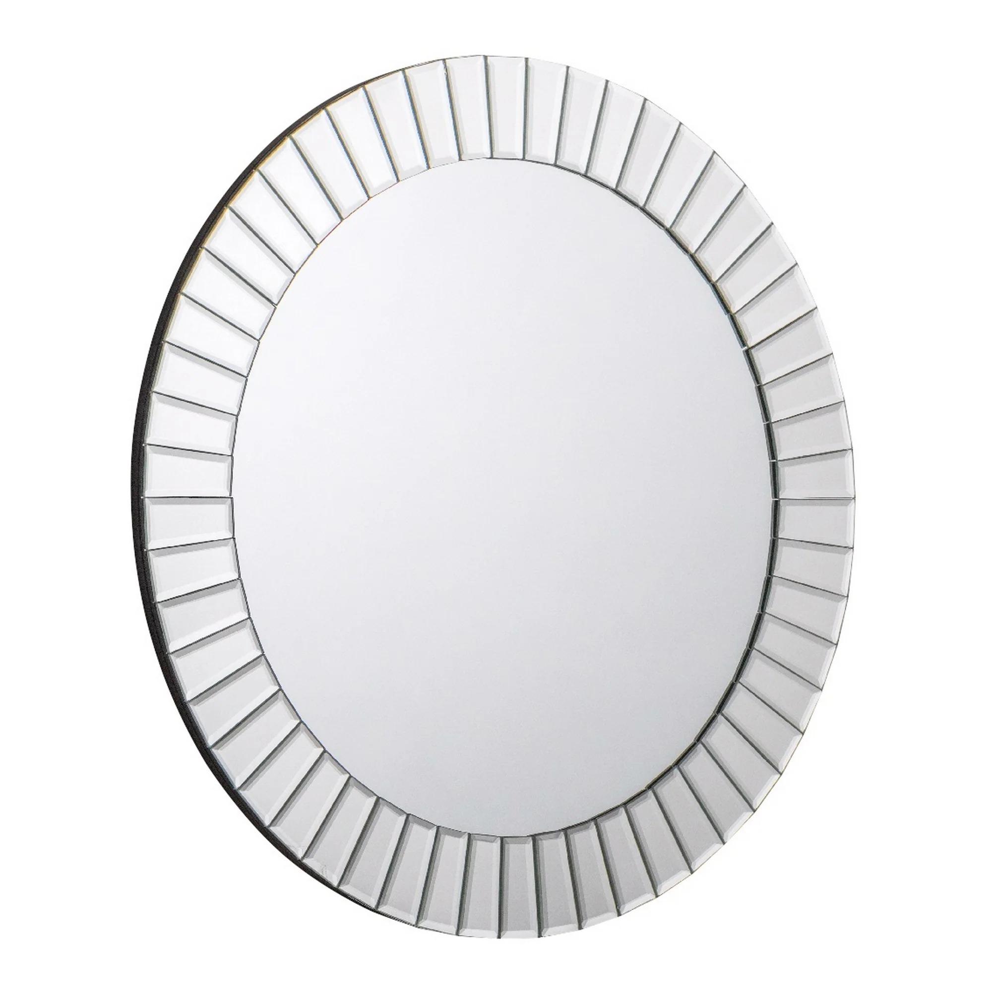 Sonata Wall Mirror - Round - Silver