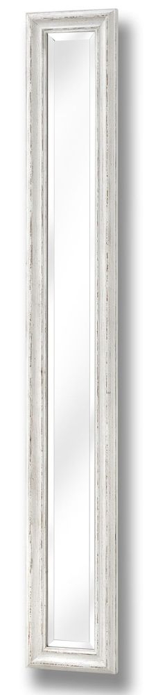 Wall Mirror - Antique White - 19cm x 135cm