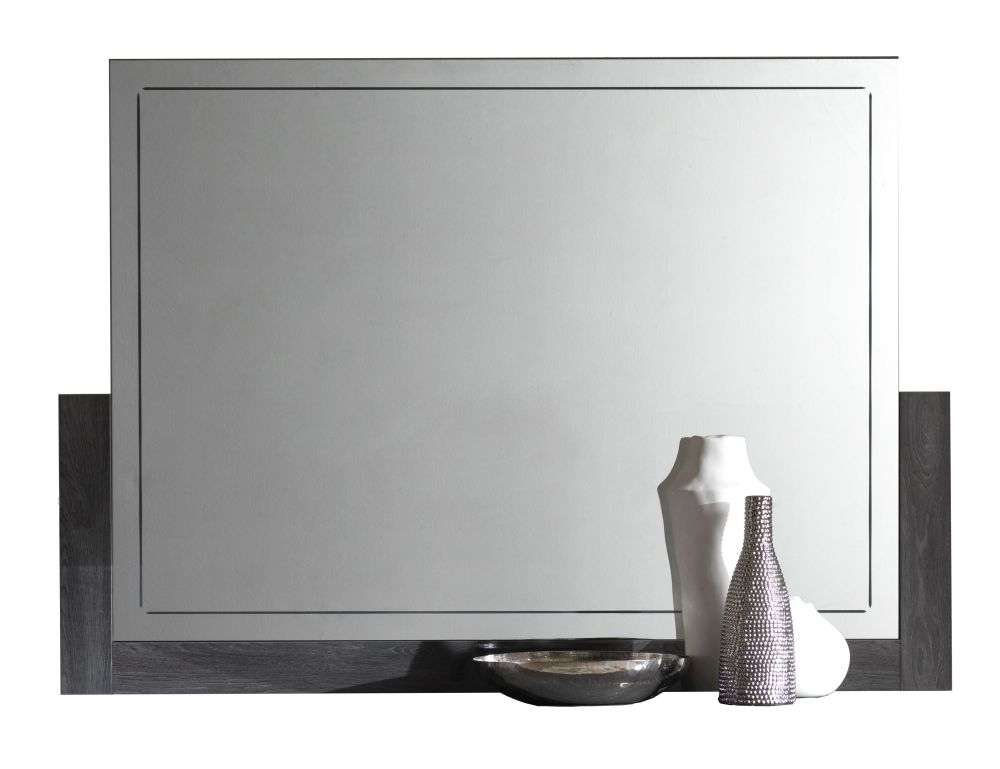 Augusta Grey Oak Effect Large Wall Mirror