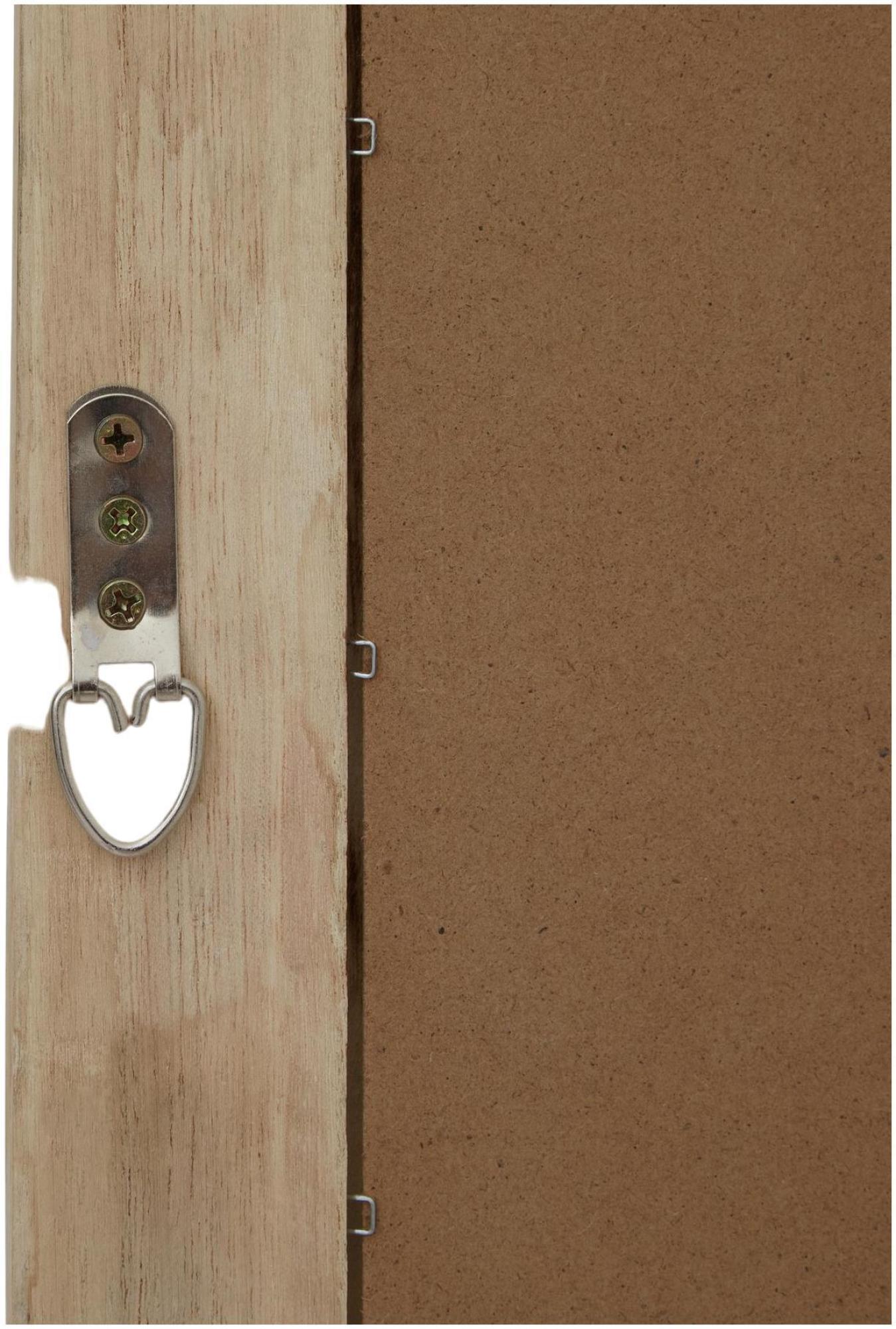 Window Mirror - XL - Brown Wood