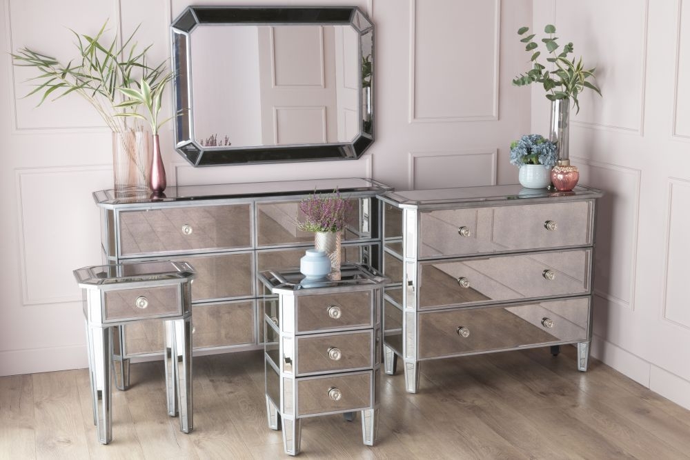 Clearance - Gatsby Wall Mirror - French Aged - Brand New Item