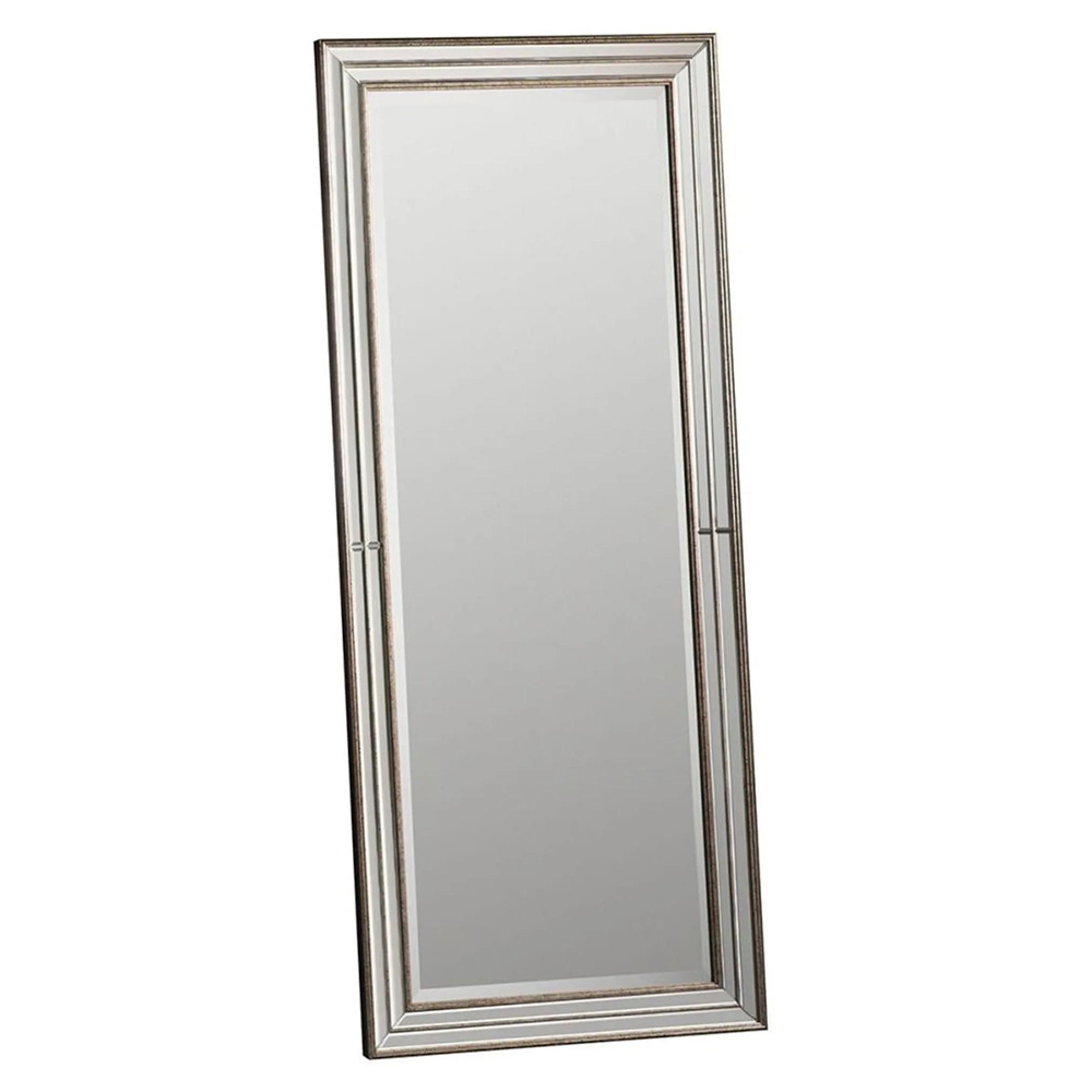 Clearance - Squire Gold Leaner Rectangular Mirror - A238