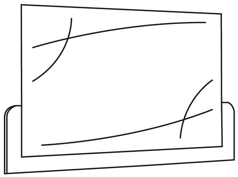 Enna Black Wall Mirror