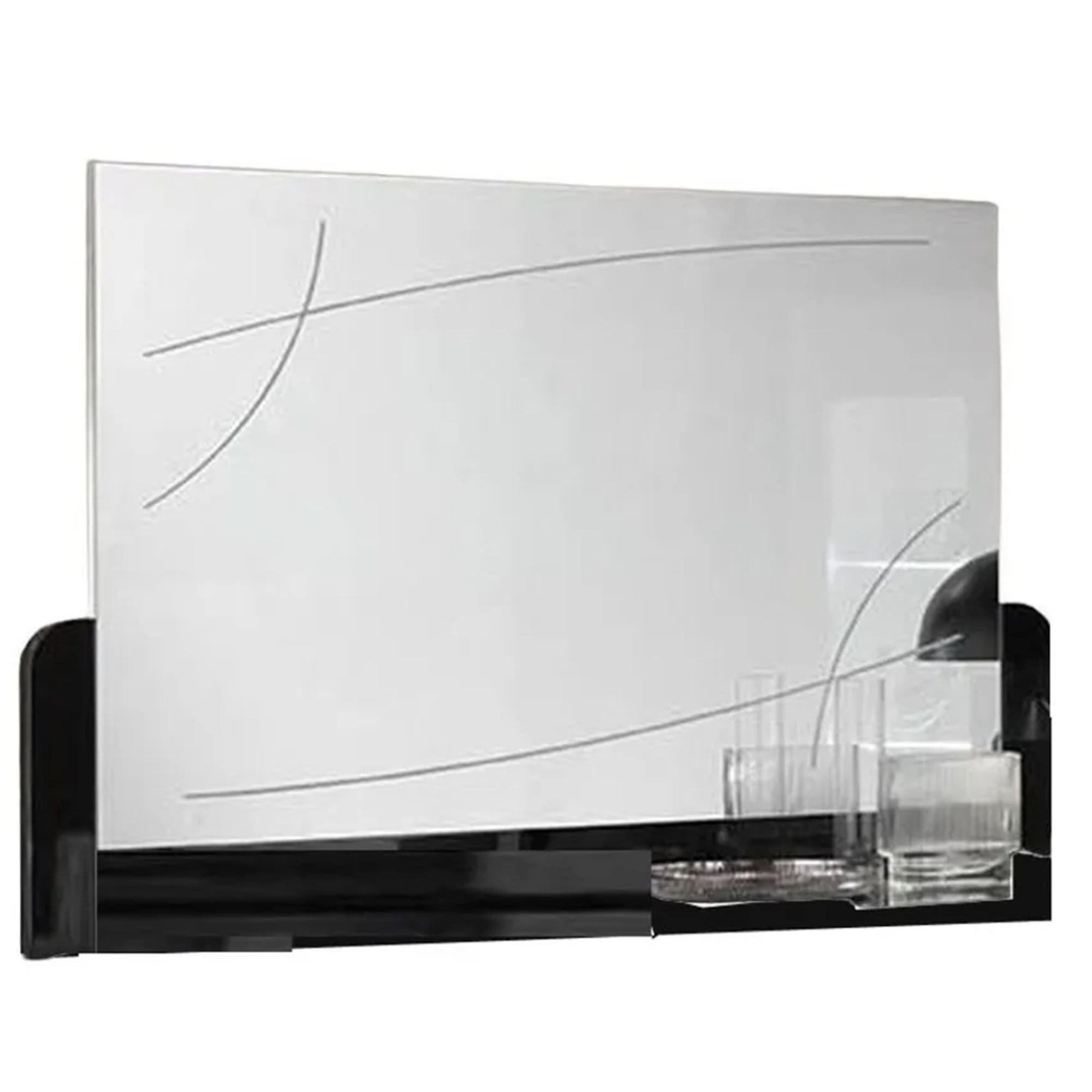 Enna Black Wall Mirror
