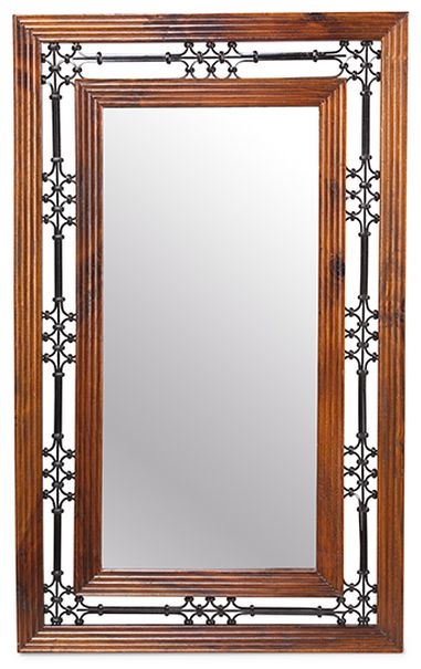 Indian Sheesham Wall Mirror - 70cm x 115cm