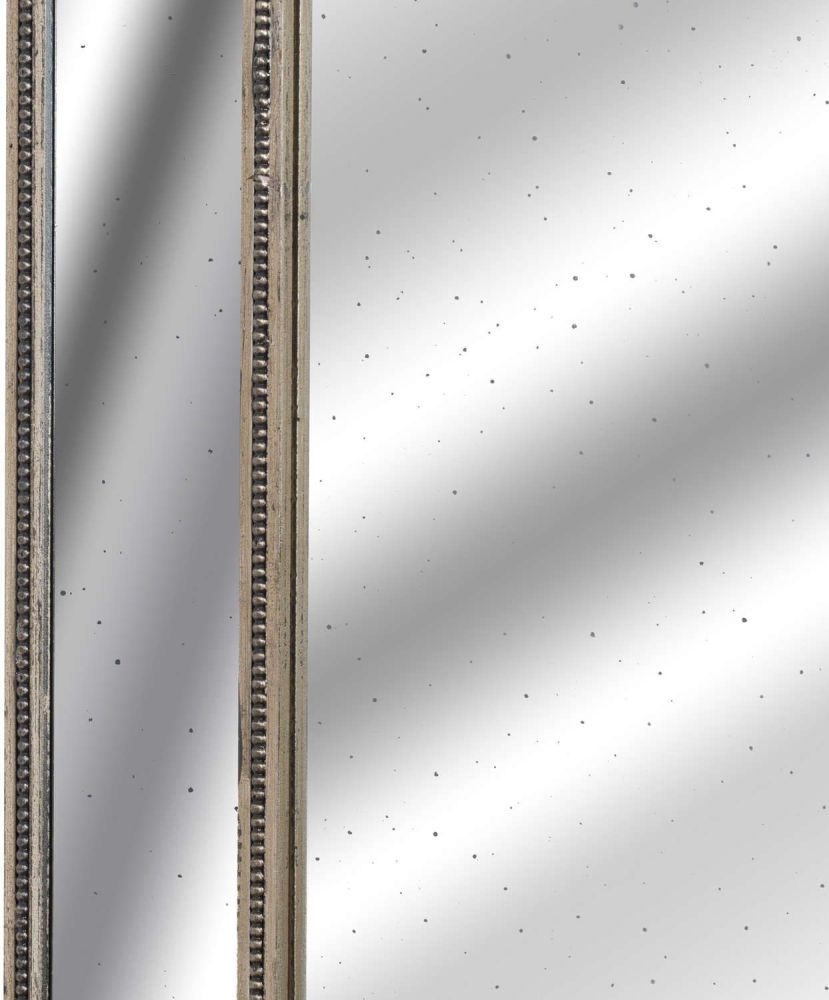 Augustus Cheval Mirror - Antique Metallic - 62cm x 180cm