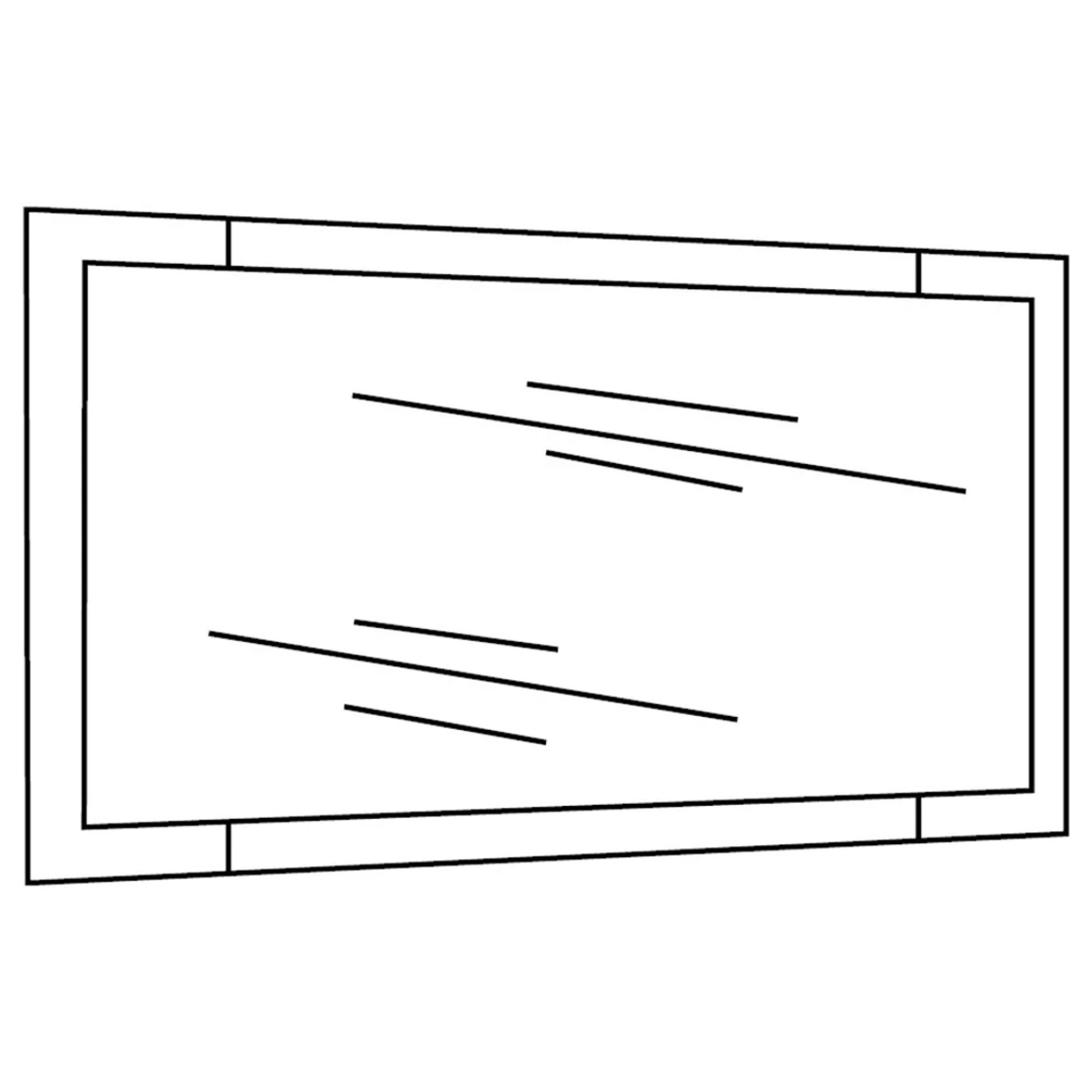 Naro Grey Wall Mirror