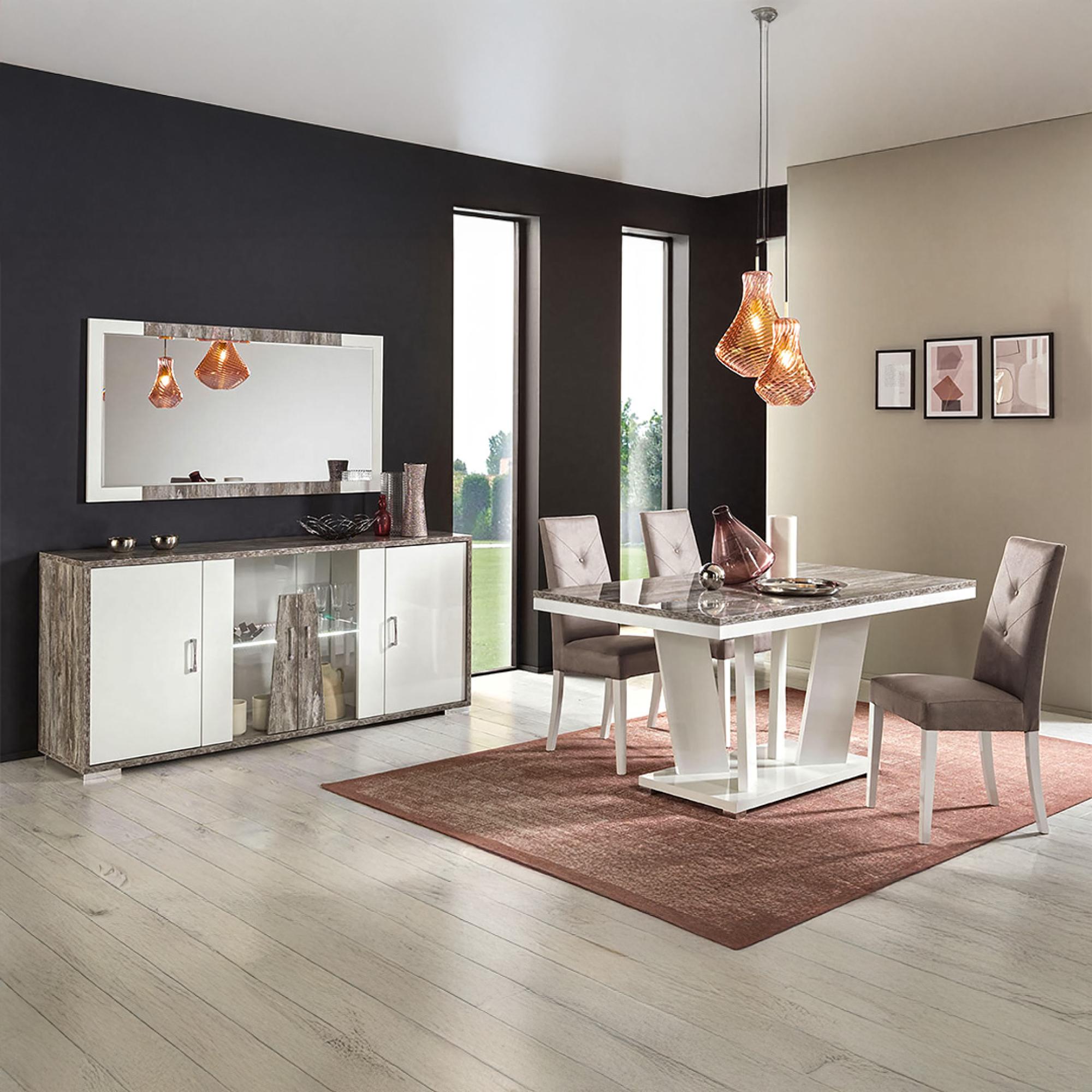 Naro Grey Wall Mirror