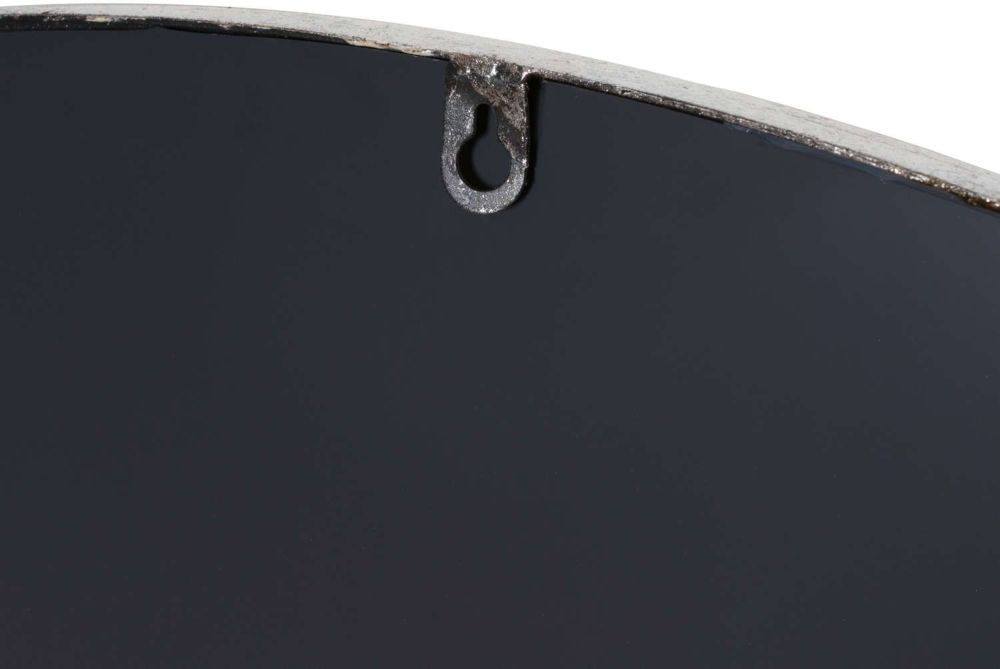 Wall Mirror - Round - Silver and Metal - 125cm x 125cm