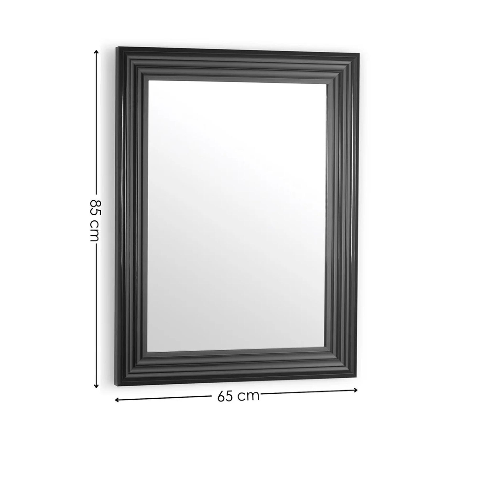Tokyo Wall Mirror - Rectangular - Small - Black - 65cm x 85cm