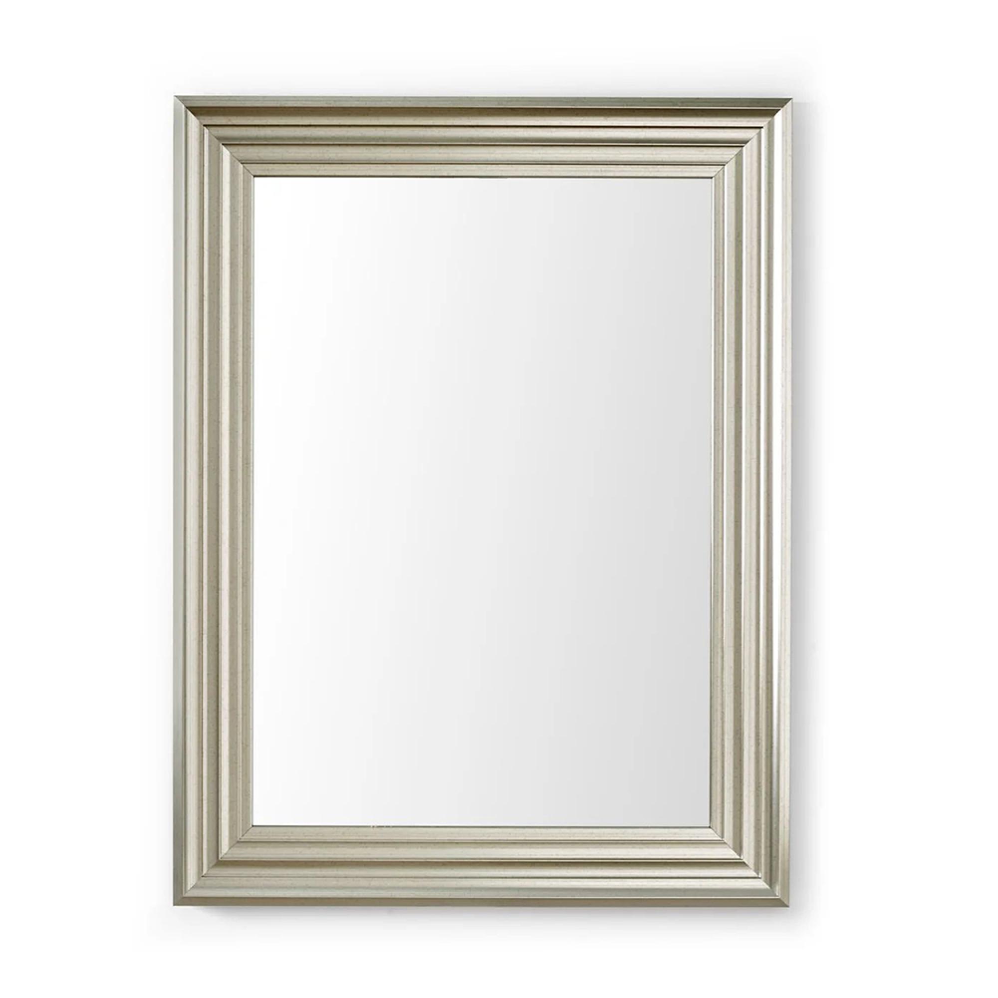 Tokyo Wall Mirror - Rectangular - Small - Pewter - 65cm x 85cm