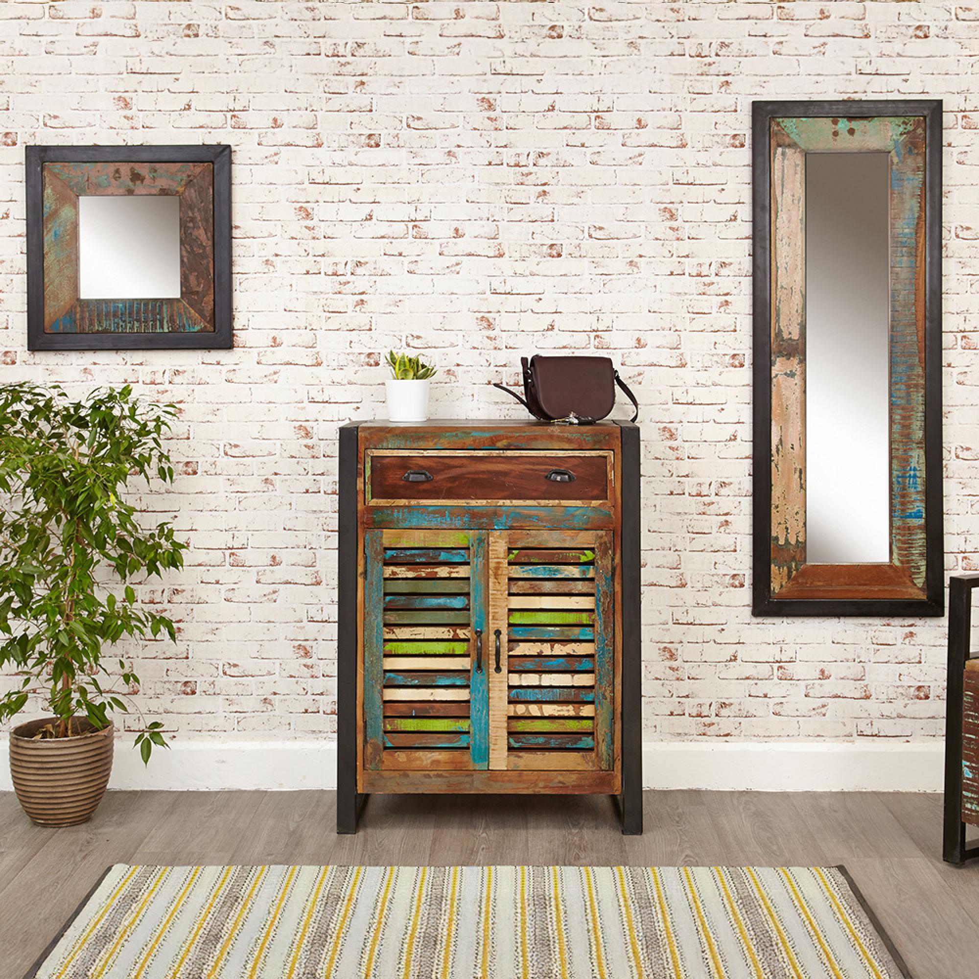 Urban Chic Reclaimed Wall Mirror - Square - 60cm x 60cm