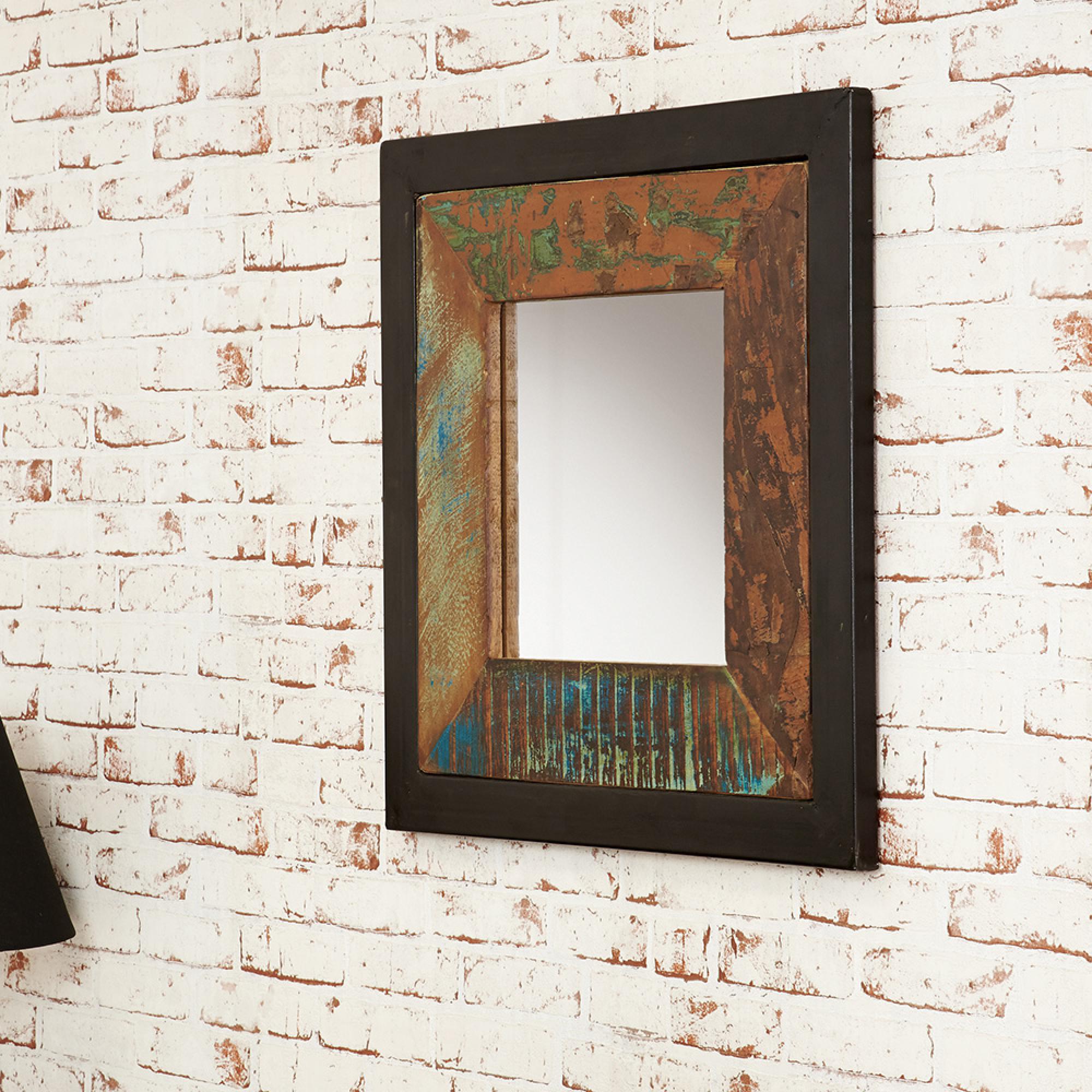 Urban Chic Reclaimed Wall Mirror - Square - 60cm x 60cm