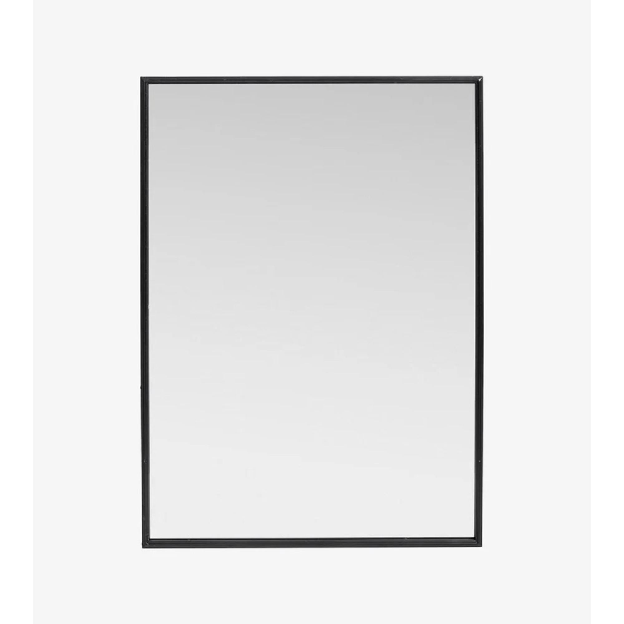 Downtown Dressing Mirror - Set of 2 - Black - Metal - 58cm x 80cm