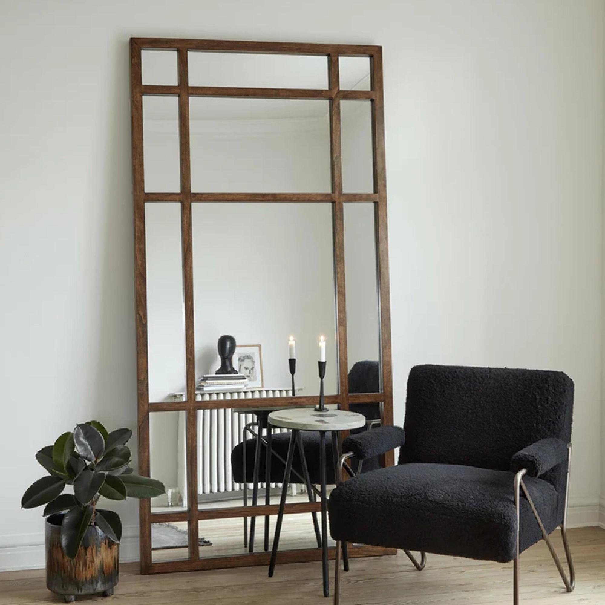 Spirit Standing Mirror - Brass - 101cm x 203cm
